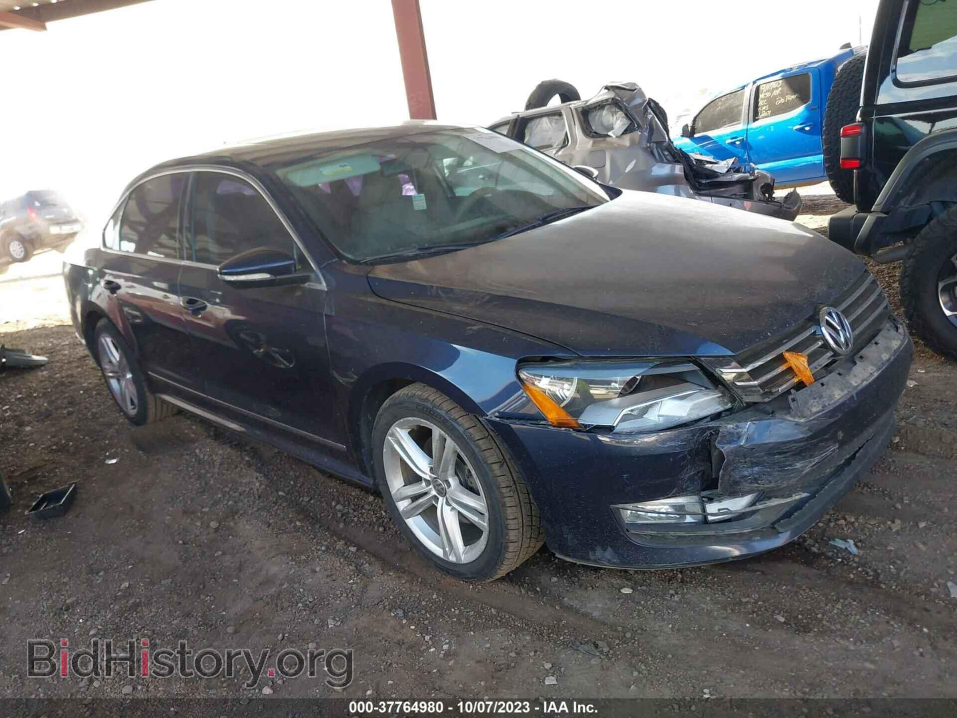 Photo 1VWCN7A37CC084785 - VOLKSWAGEN PASSAT 2012