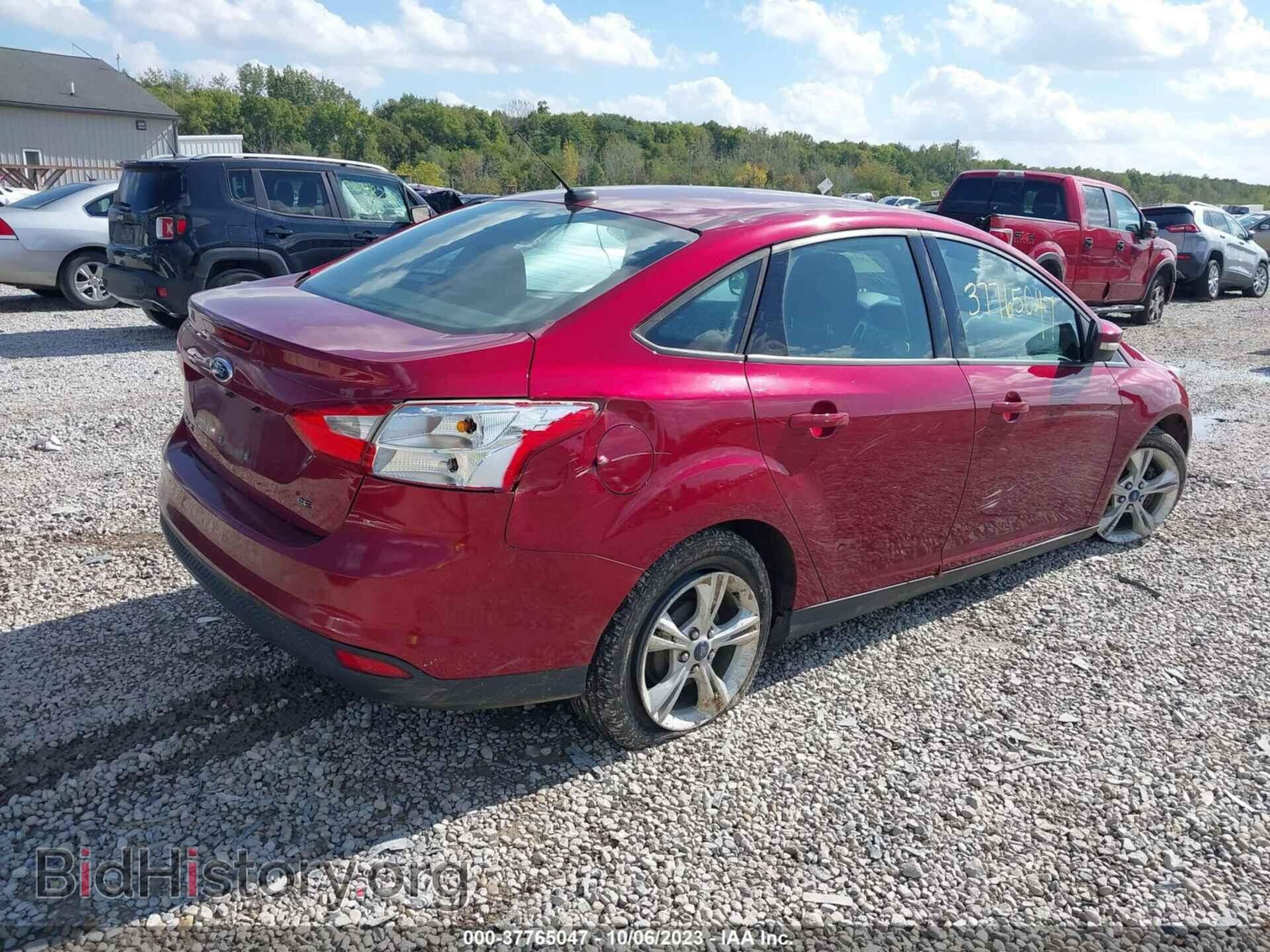 2013 FORD FOCUS - VIN: 1FADP3F23DL186473 - Фото 4