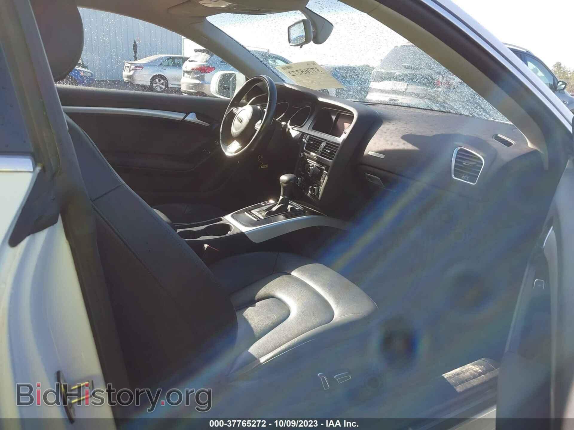 2013 AUDI A5 - VIN: WAUCFAFR3DA079636 - Фото 5