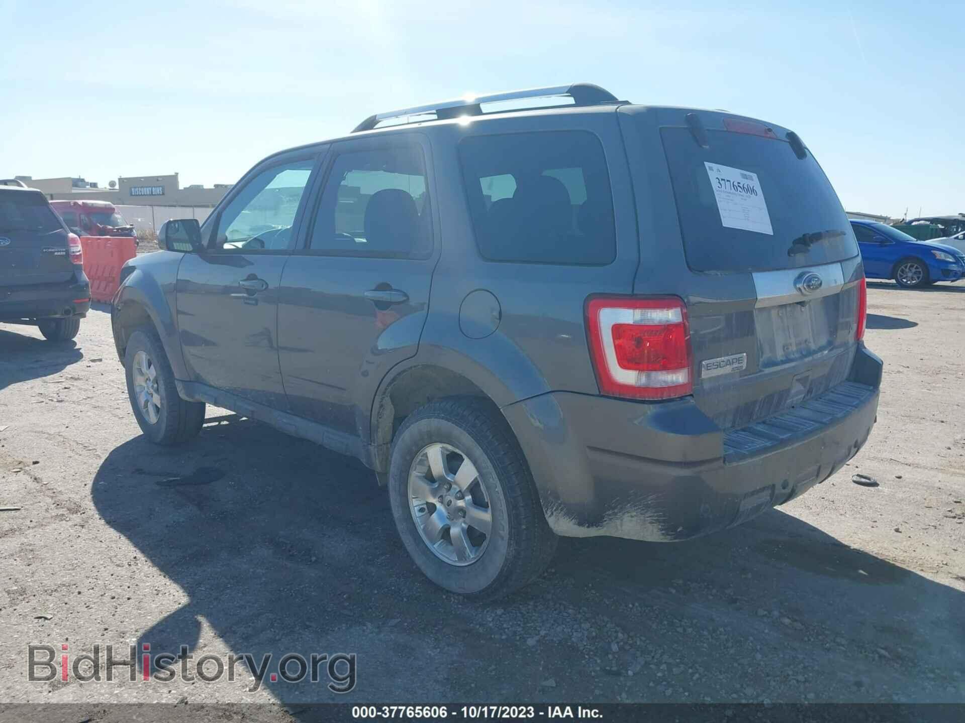 2011 FORD ESCAPE - VIN: 1FMCU9EG3BKB08904 - Фото 3