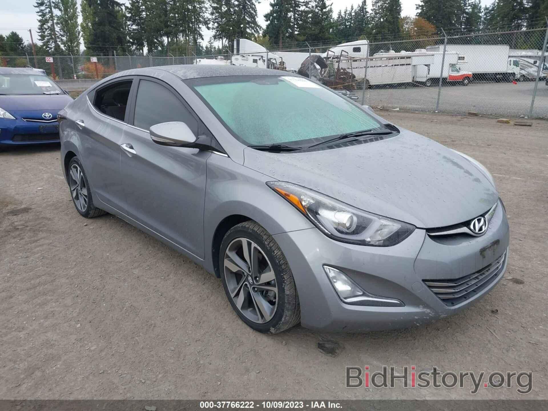 Photo KMHDH4AE8EU101004 - HYUNDAI ELANTRA 2014