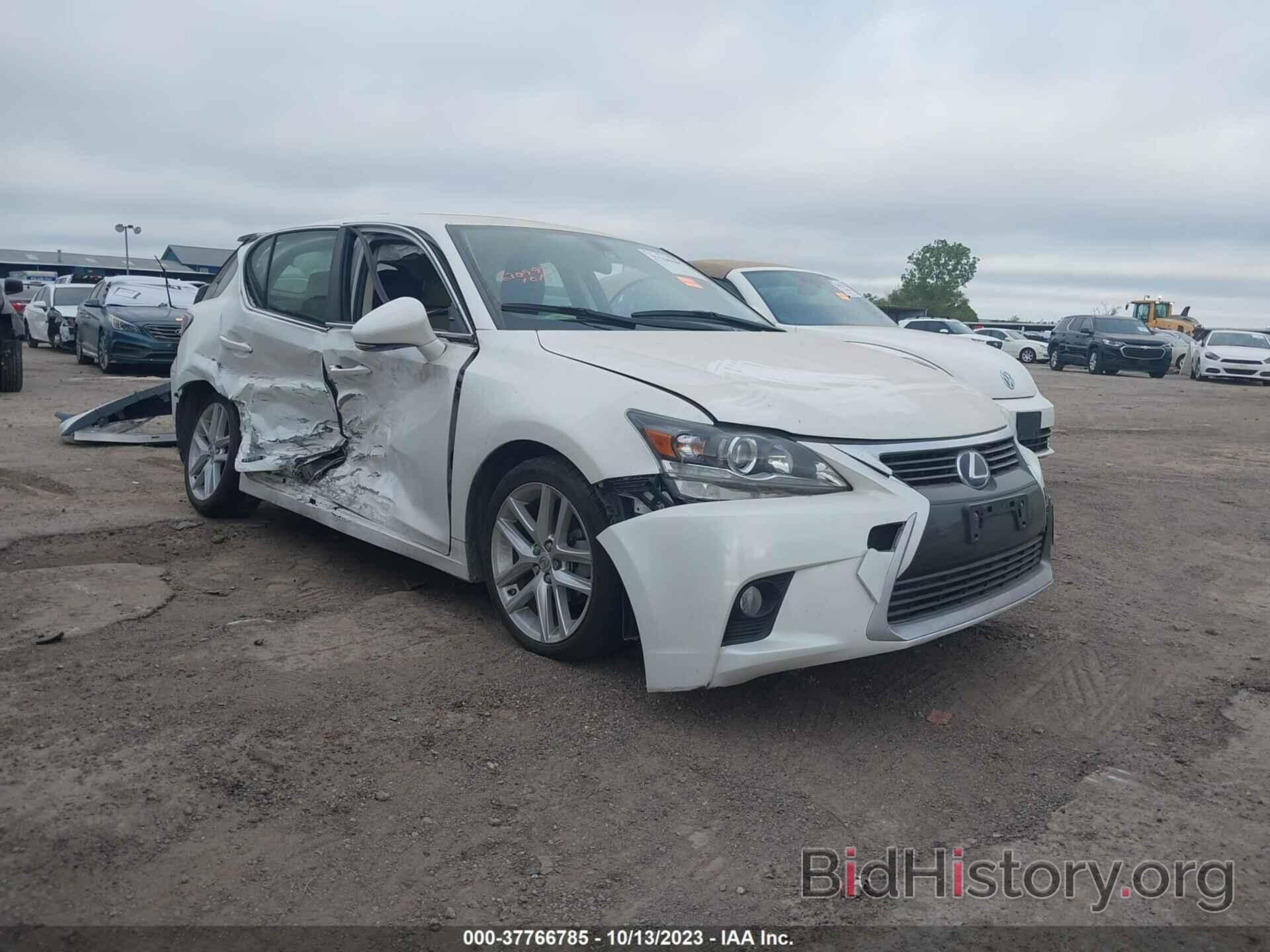 Photo JTHKD5BH3E2206811 - LEXUS CT 200H 2014