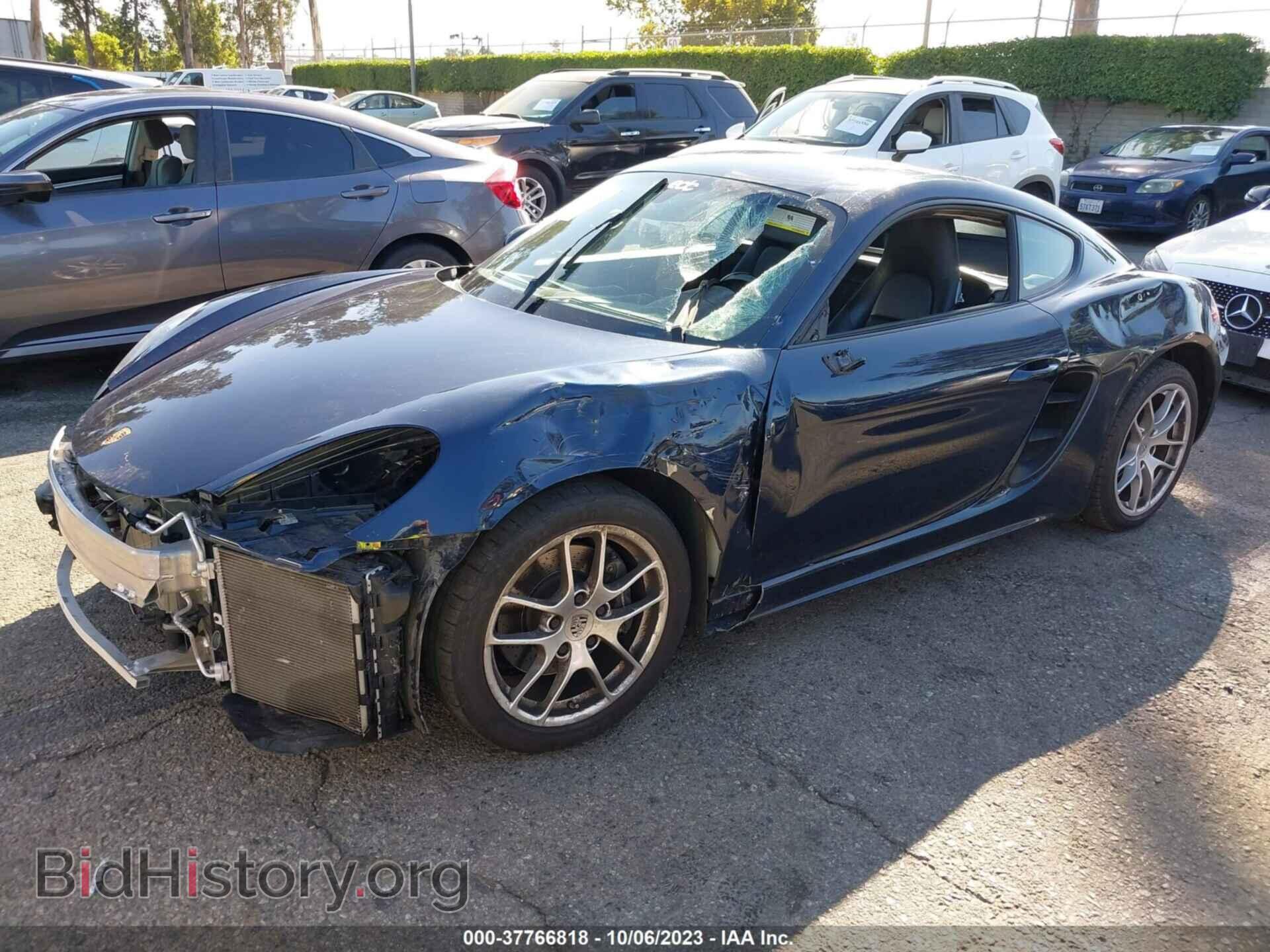 2017 PORSCHE 718 CAYMAN - VIN: WP0AA2A83HS270356 - Фото 2