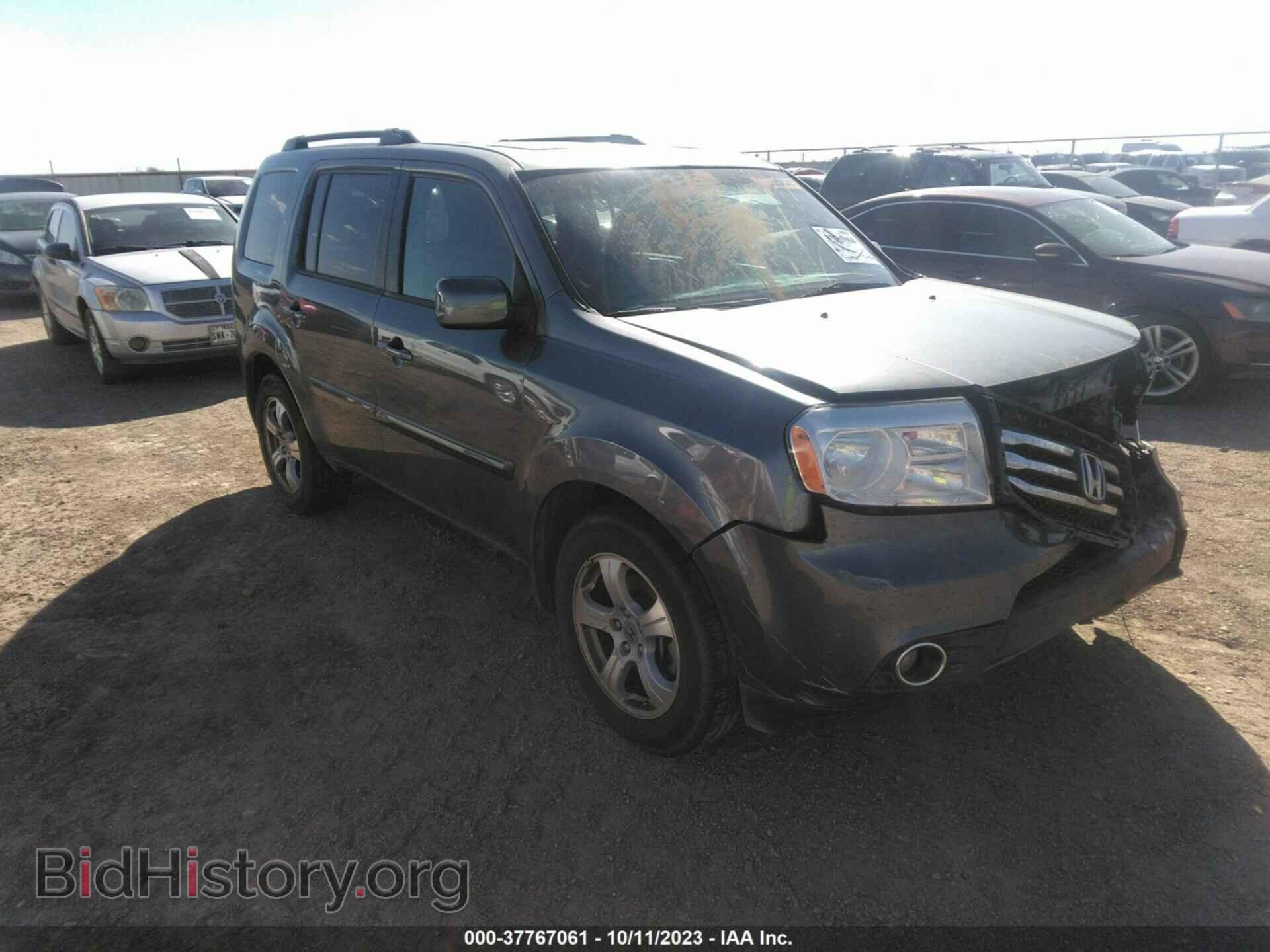 Фотография 5FNYF3H50DB024454 - HONDA PILOT 2013