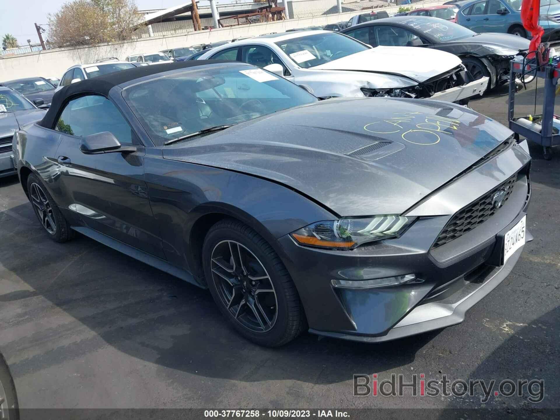 Photo 1FATP8UH6L5184901 - FORD MUSTANG 2020