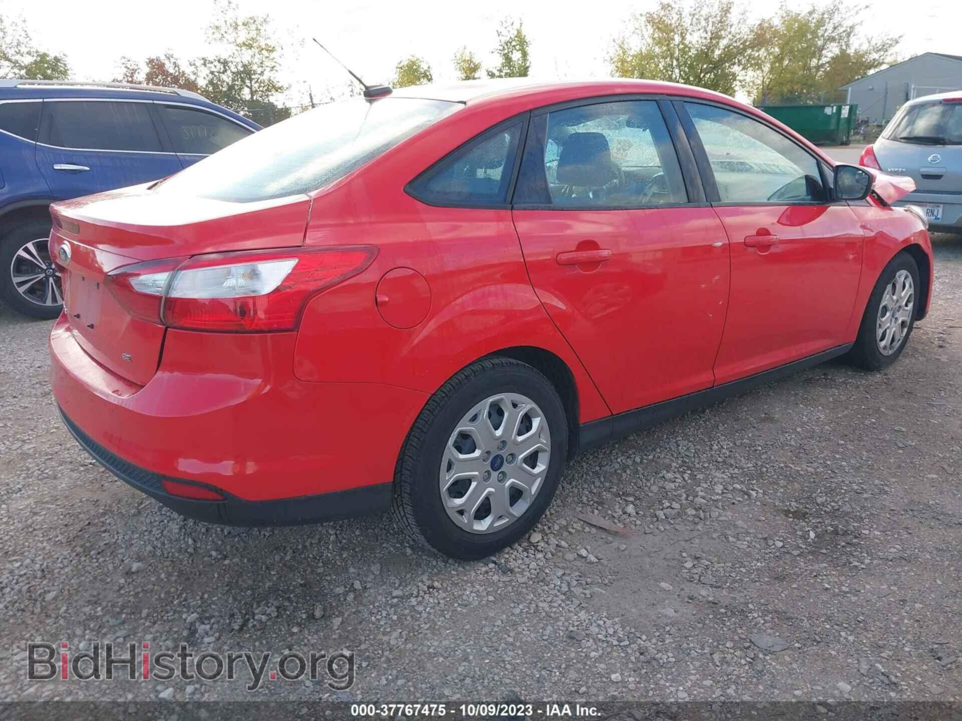 2012 FORD FOCUS - VIN: 1FAHP3F23CL271541 - Фото 4