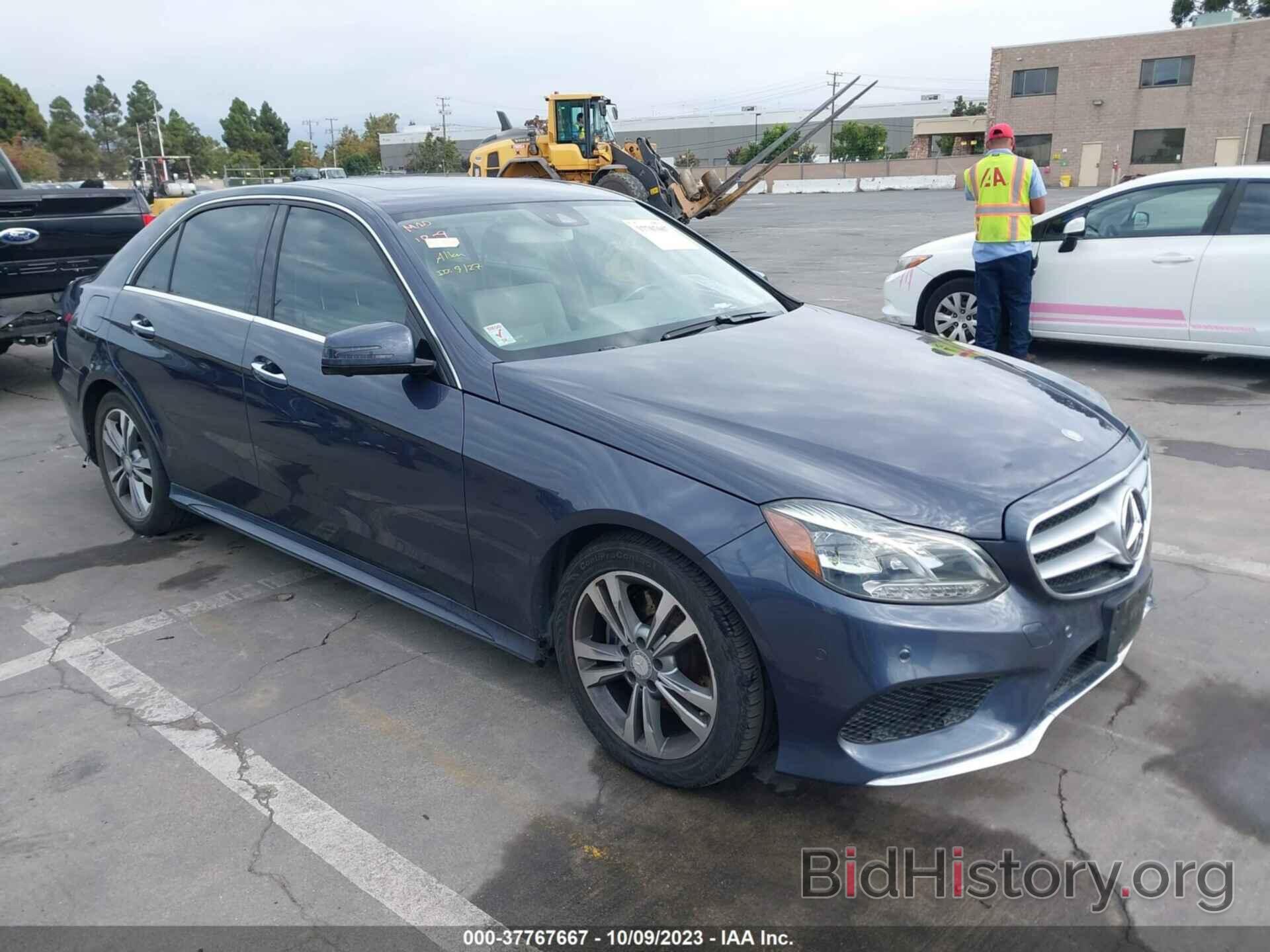 Photo WDDHF0EB3FB148156 - MERCEDES-BENZ E-CLASS 2015