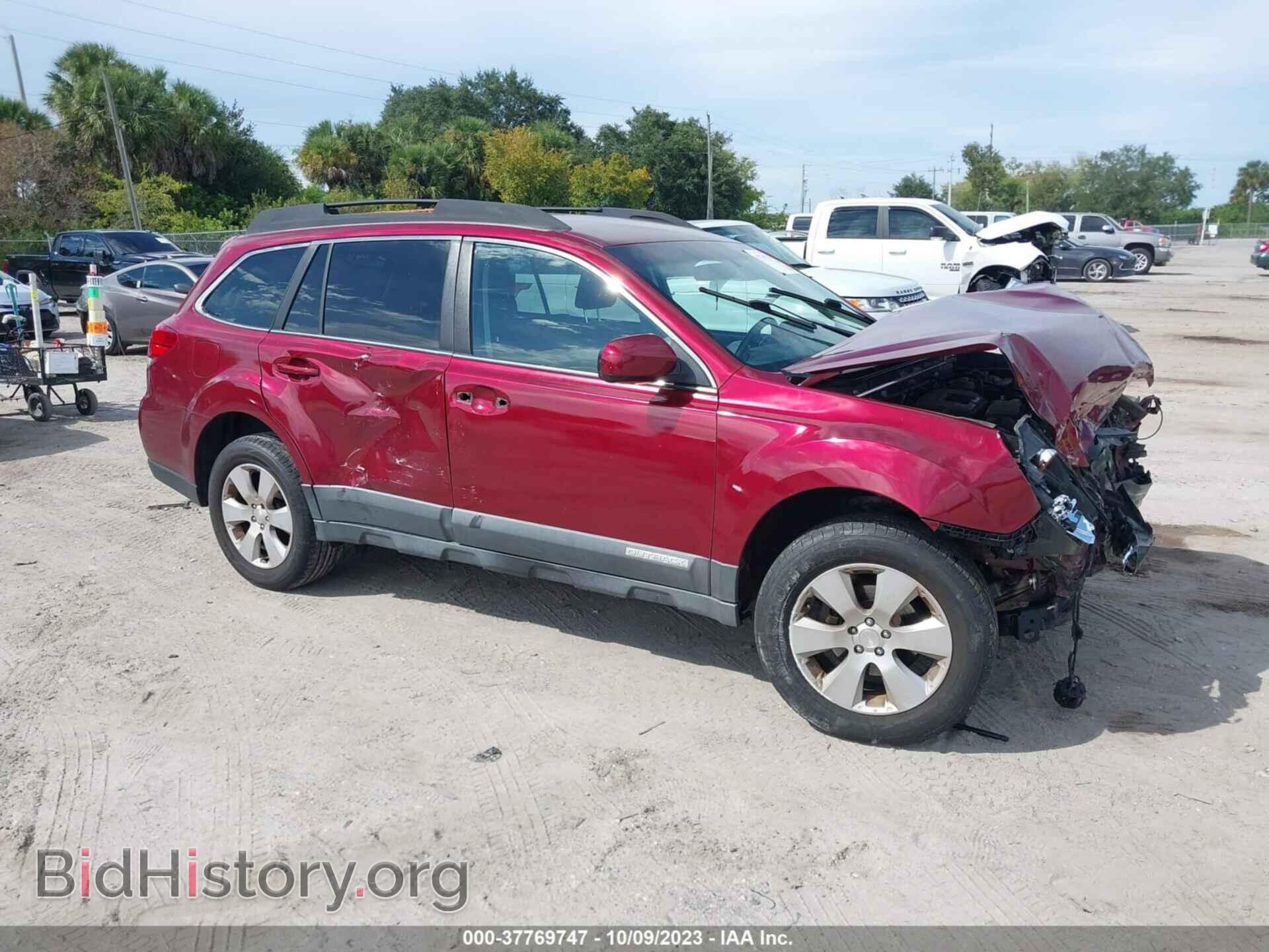 Фотография 4S4BRBCC9C3256863 - SUBARU OUTBACK 2012