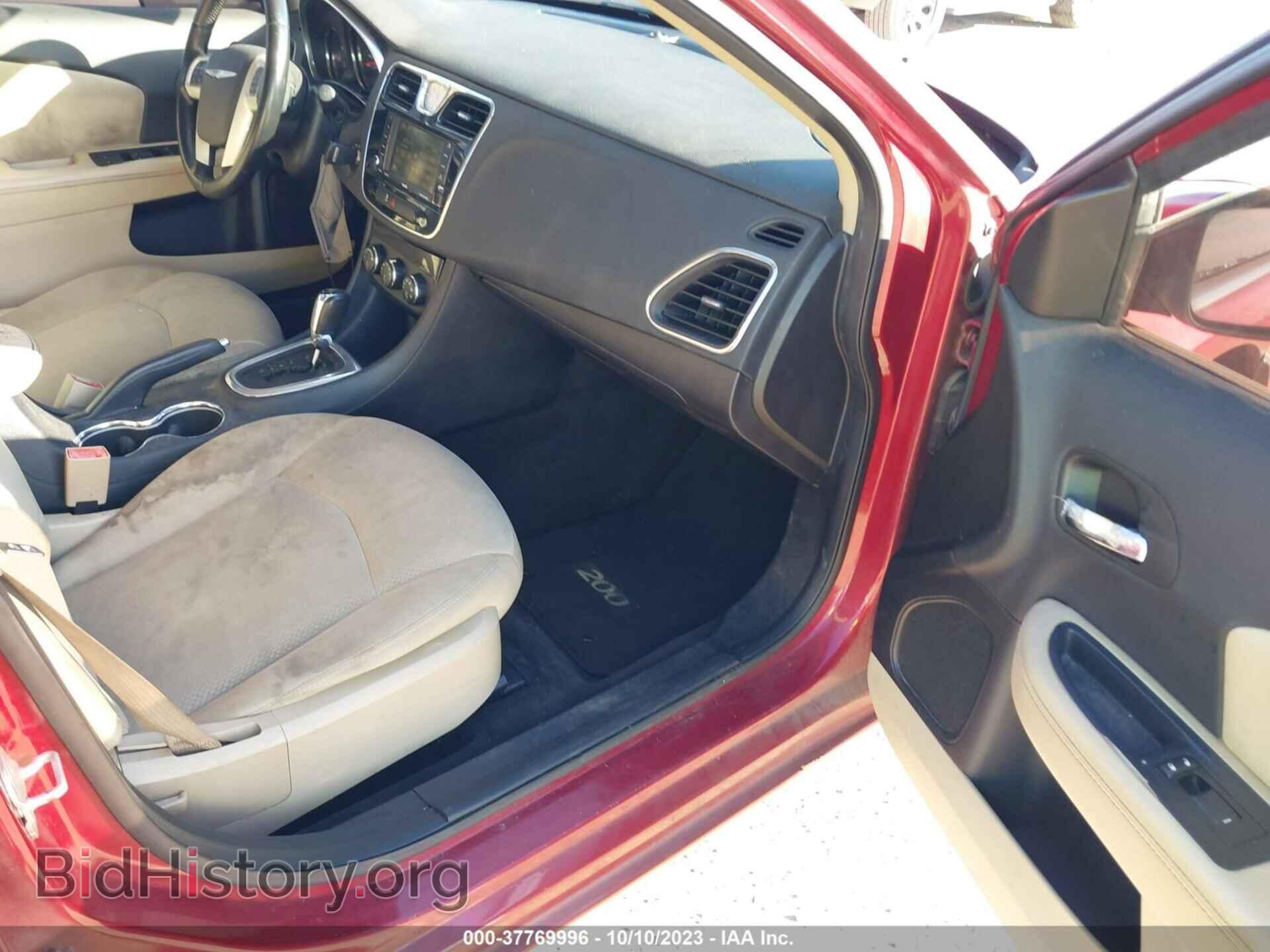 2013 CHRYSLER 200 - VIN: 1C3CCBBB5DN513207 - Фото 5