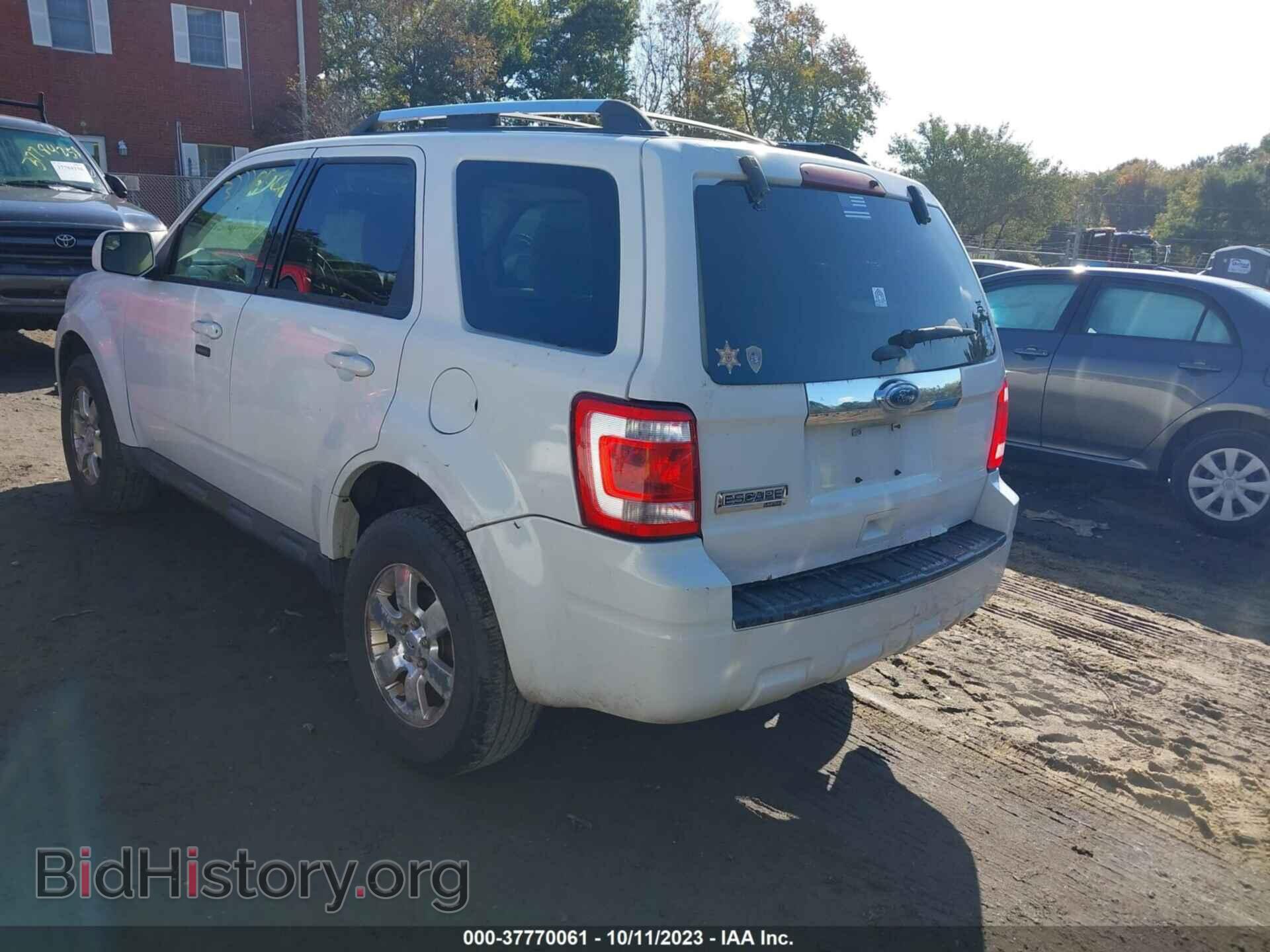 2012 FORD ESCAPE - VIN: 1FMCU9E72CKB37568 - Фото 3