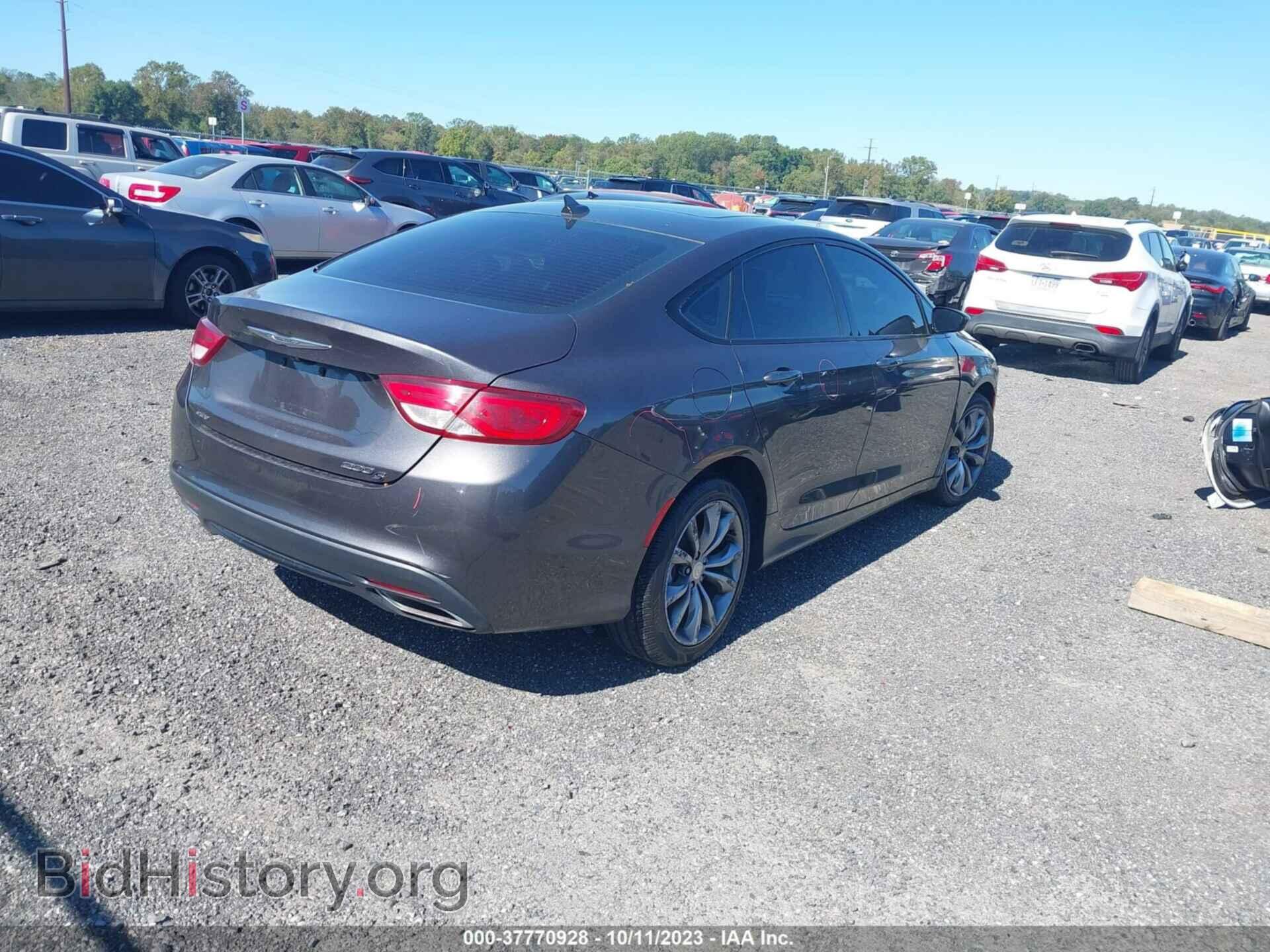 2016 CHRYSLER 200 - VIN: 1C3CCCDGXGN135663 - Фото 4