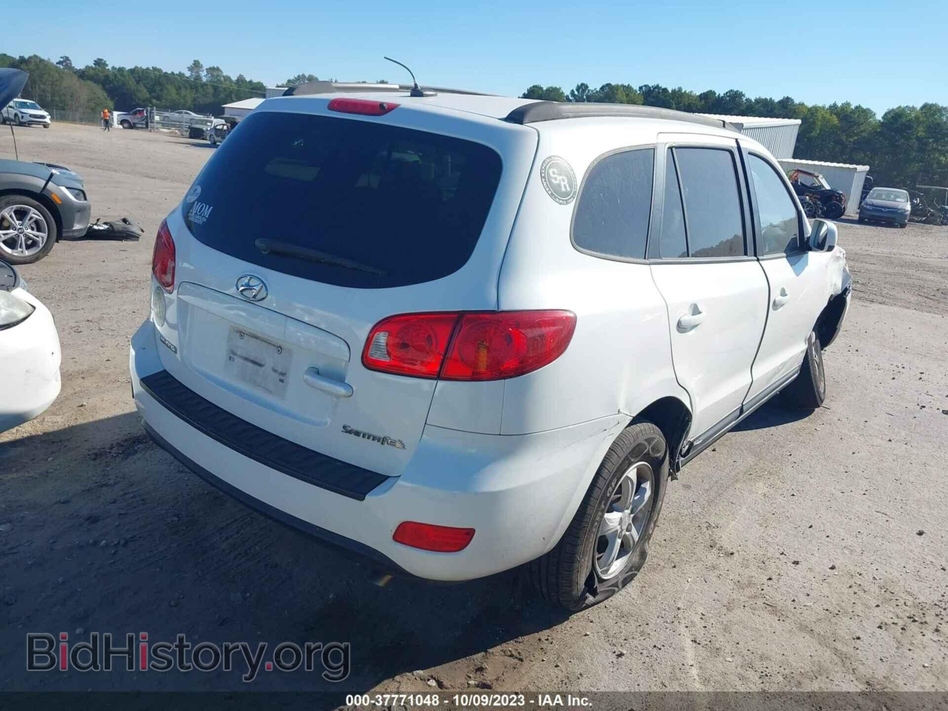 2008 HYUNDAI SANTA FE - VIN: 5NMSG13D08H155149 - Фото 4