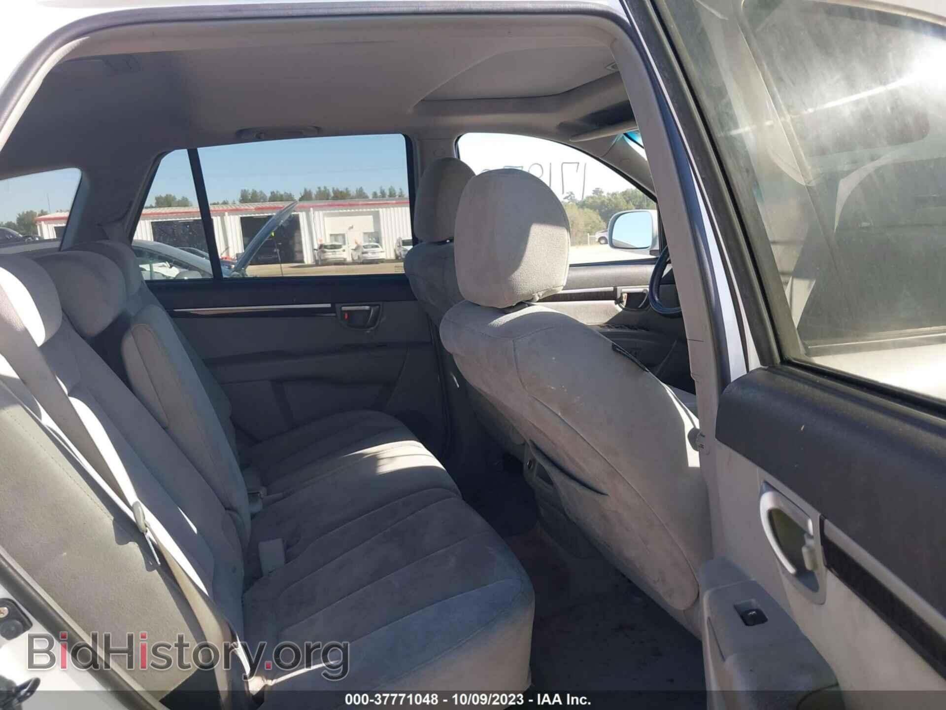 2008 HYUNDAI SANTA FE - VIN: 5NMSG13D08H155149 - Фото 8