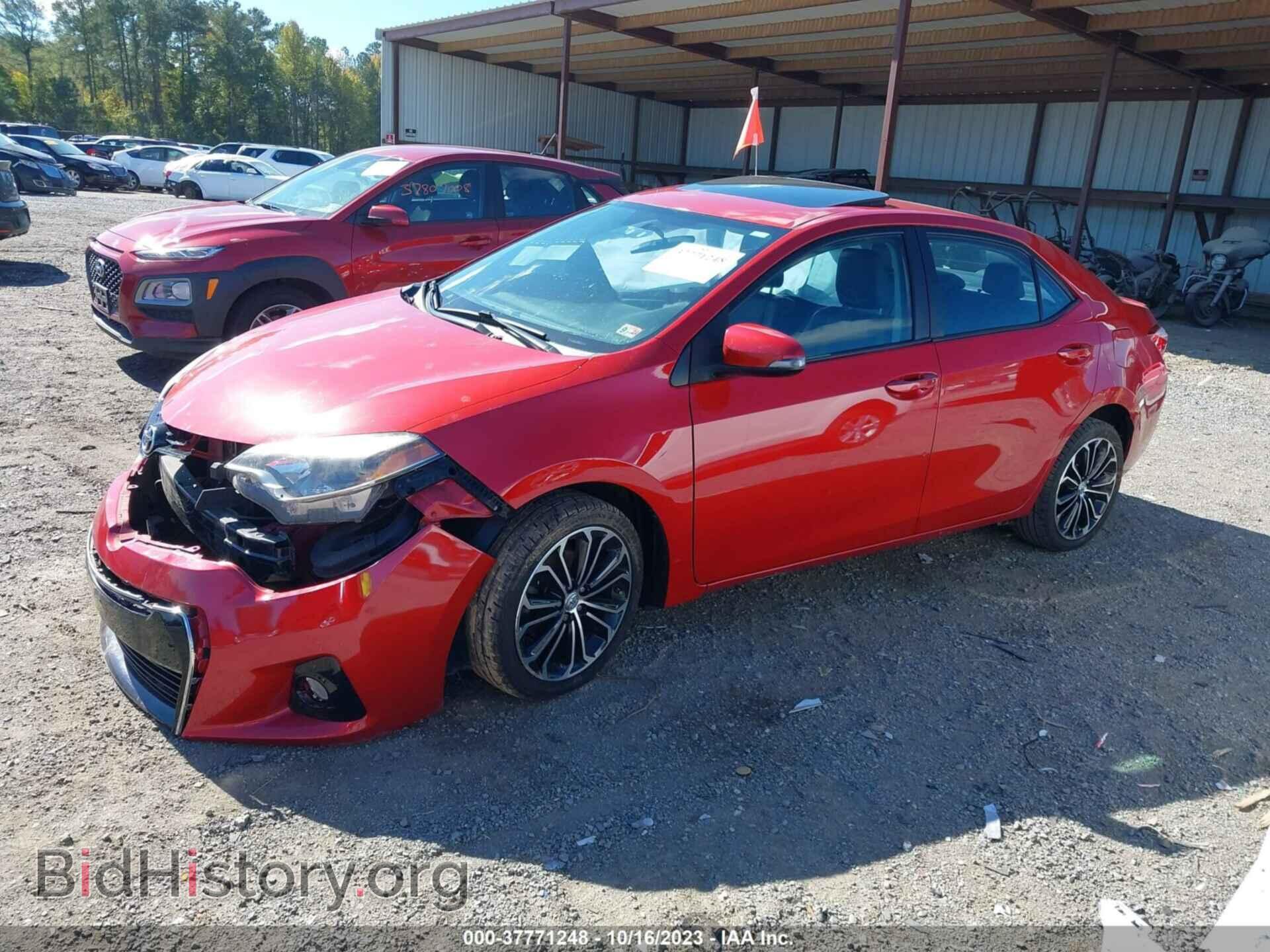 2014 TOYOTA COROLLA - VIN: 2T1BURHE7EC008417 - Photo 2