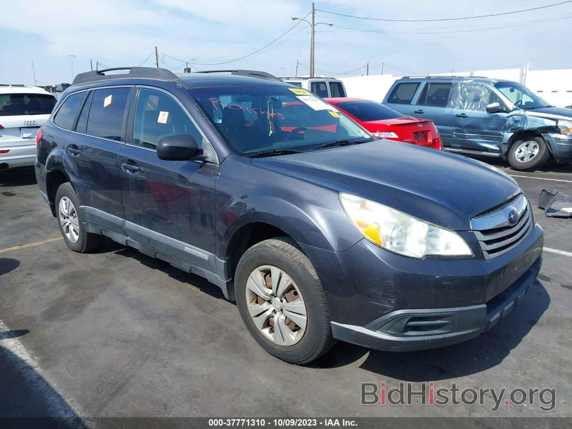 Photo 4S4BRBAC0C3234916 - SUBARU OUTBACK 2012