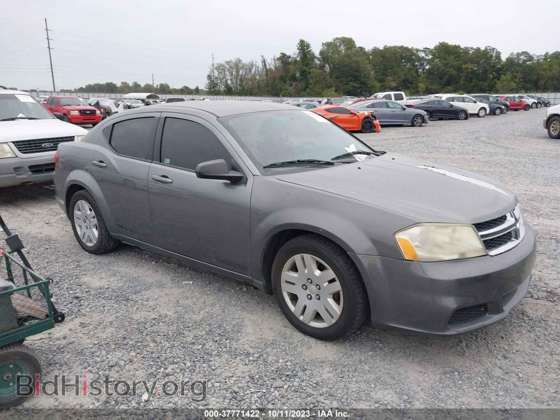 Фотография 1C3CDZAG2DN749347 - DODGE AVENGER 2013