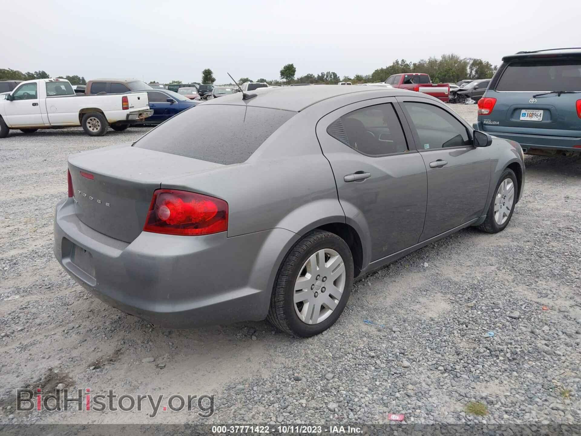 2013 DODGE AVENGER - VIN: 1C3CDZAG2DN749347 - Фото 4
