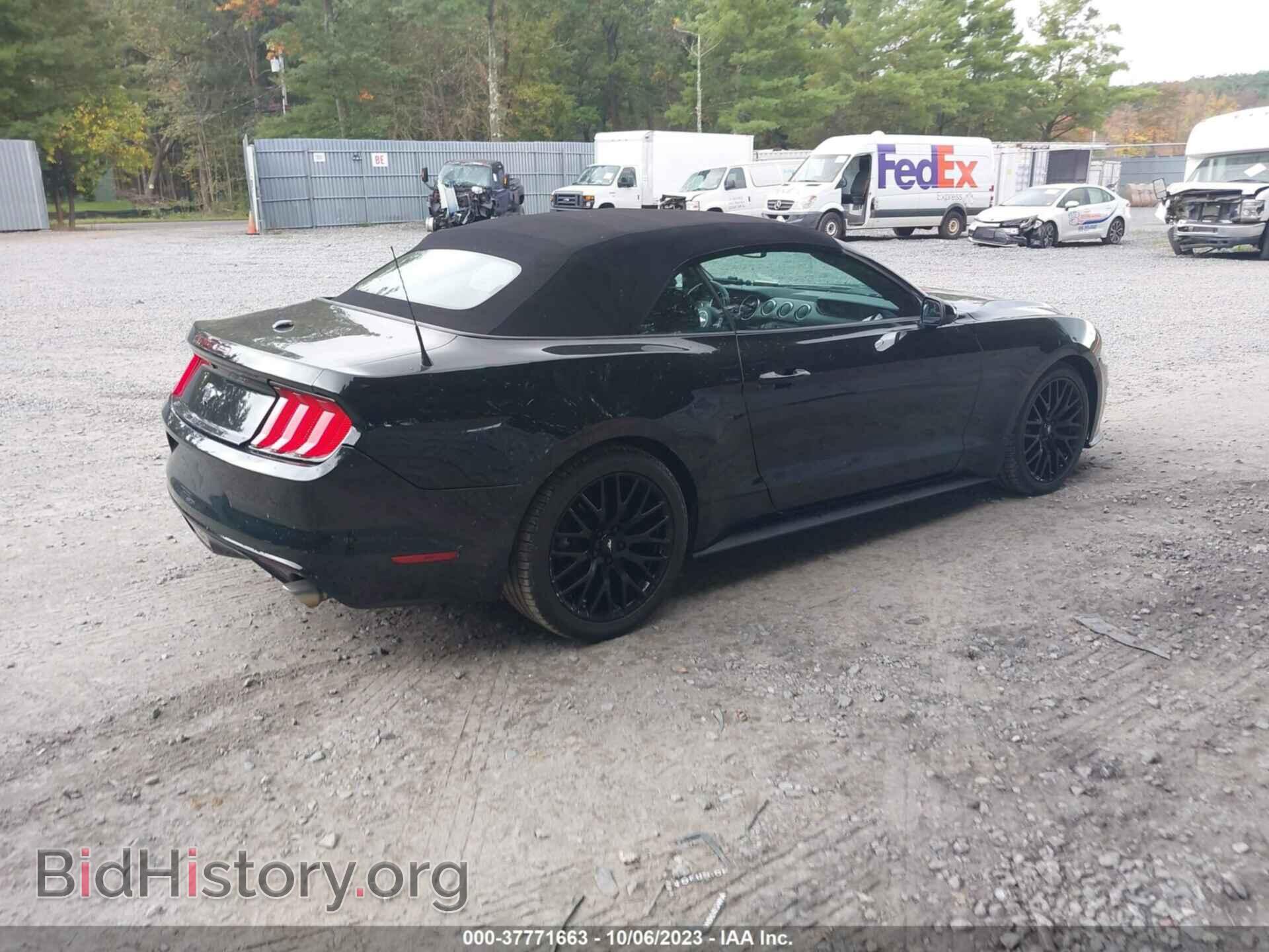 2018 FORD MUSTANG - VIN: 1FATP8UH2J5120187 - Фото 4