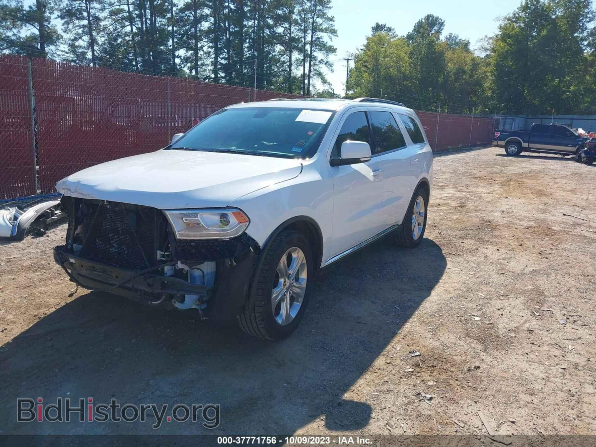 2014 DODGE DURANGO - VIN: 1C4RDHDG1EC323030 - Фото 2