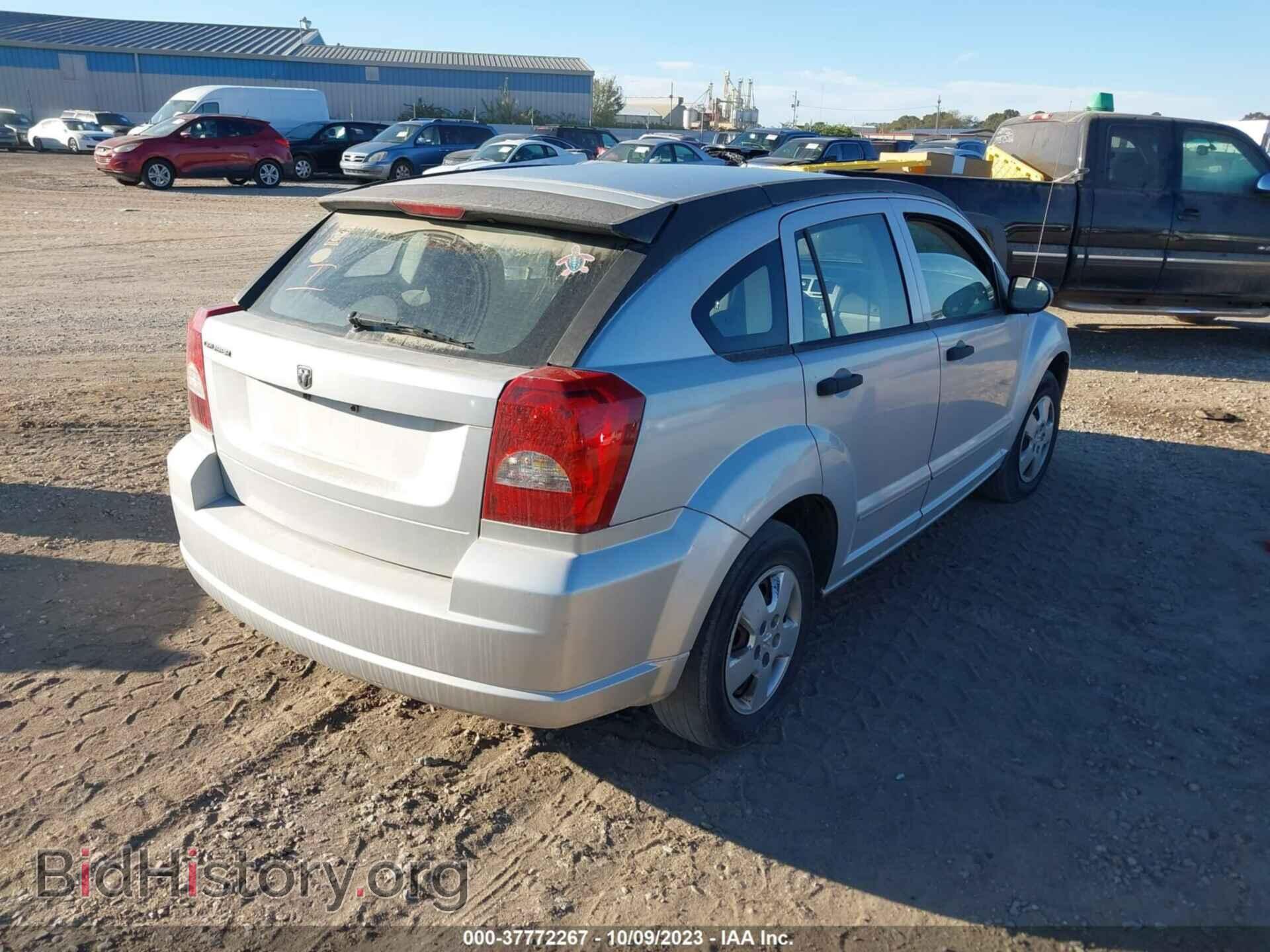 2007 DODGE CALIBER - VIN: 1B3HB28B97D568847 - Photo 4