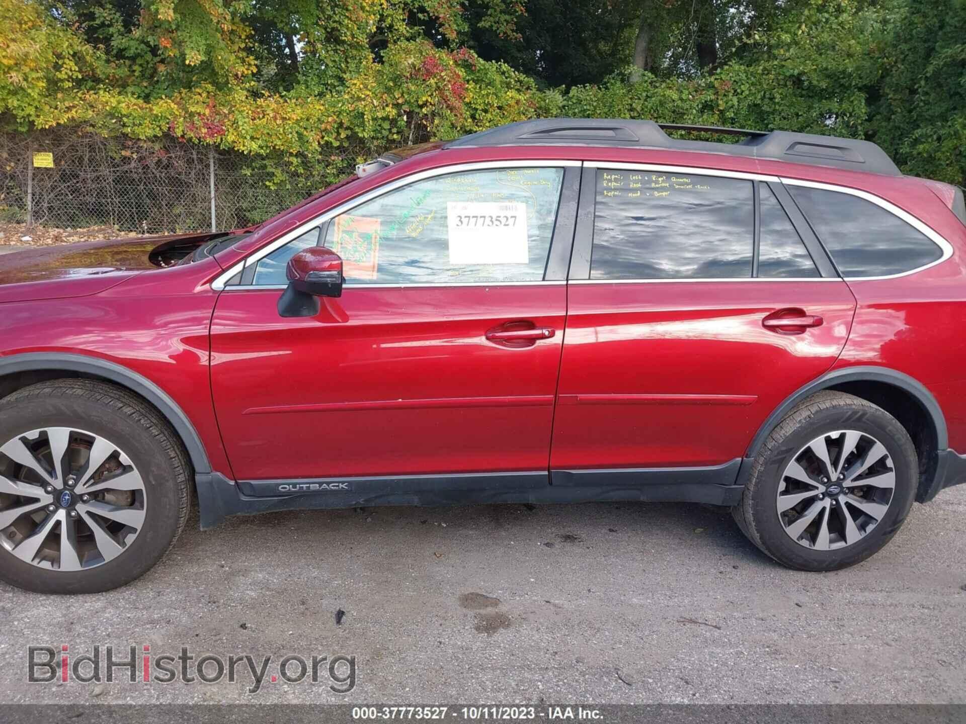 2016 SUBARU OUTBACK - VIN: 4S4BSENC0G3223128 - Фото 14