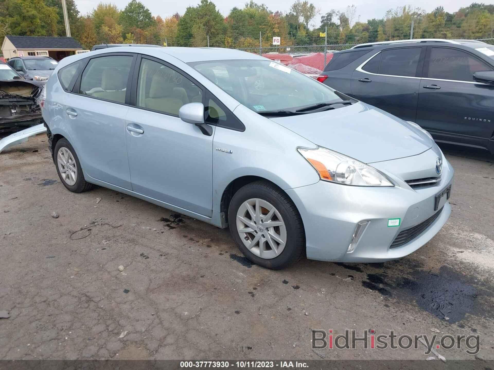 Photo JTDZN3EU8C3130052 - TOYOTA PRIUS V 2012