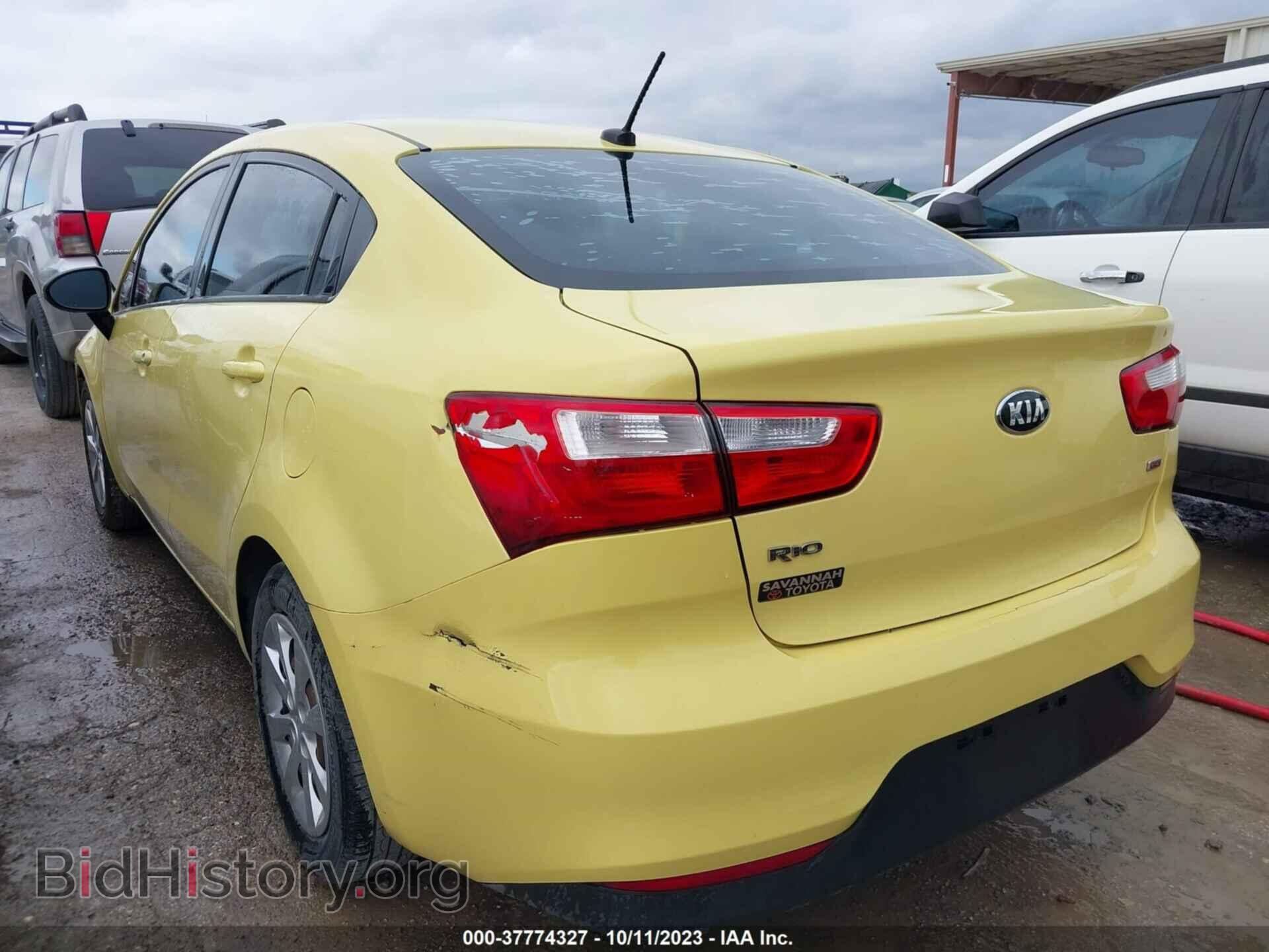 2016 KIA RIO - VIN: KNADM4A34G6544897 - Фото 3