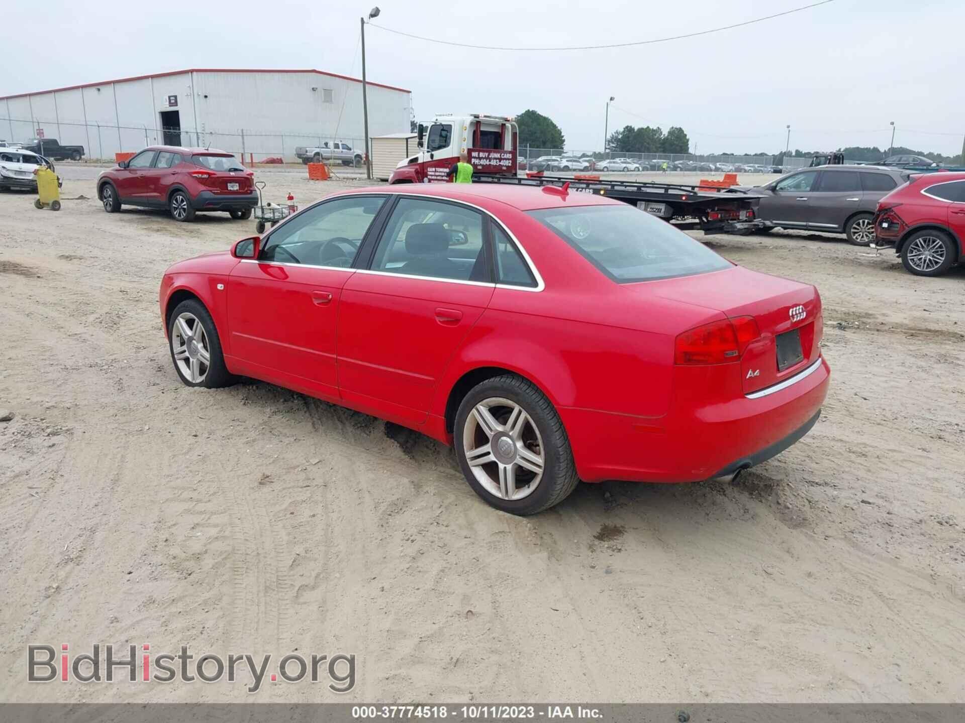 2006 AUDI A4 - VIN: WAUAF78E76A034934 - Фото 3
