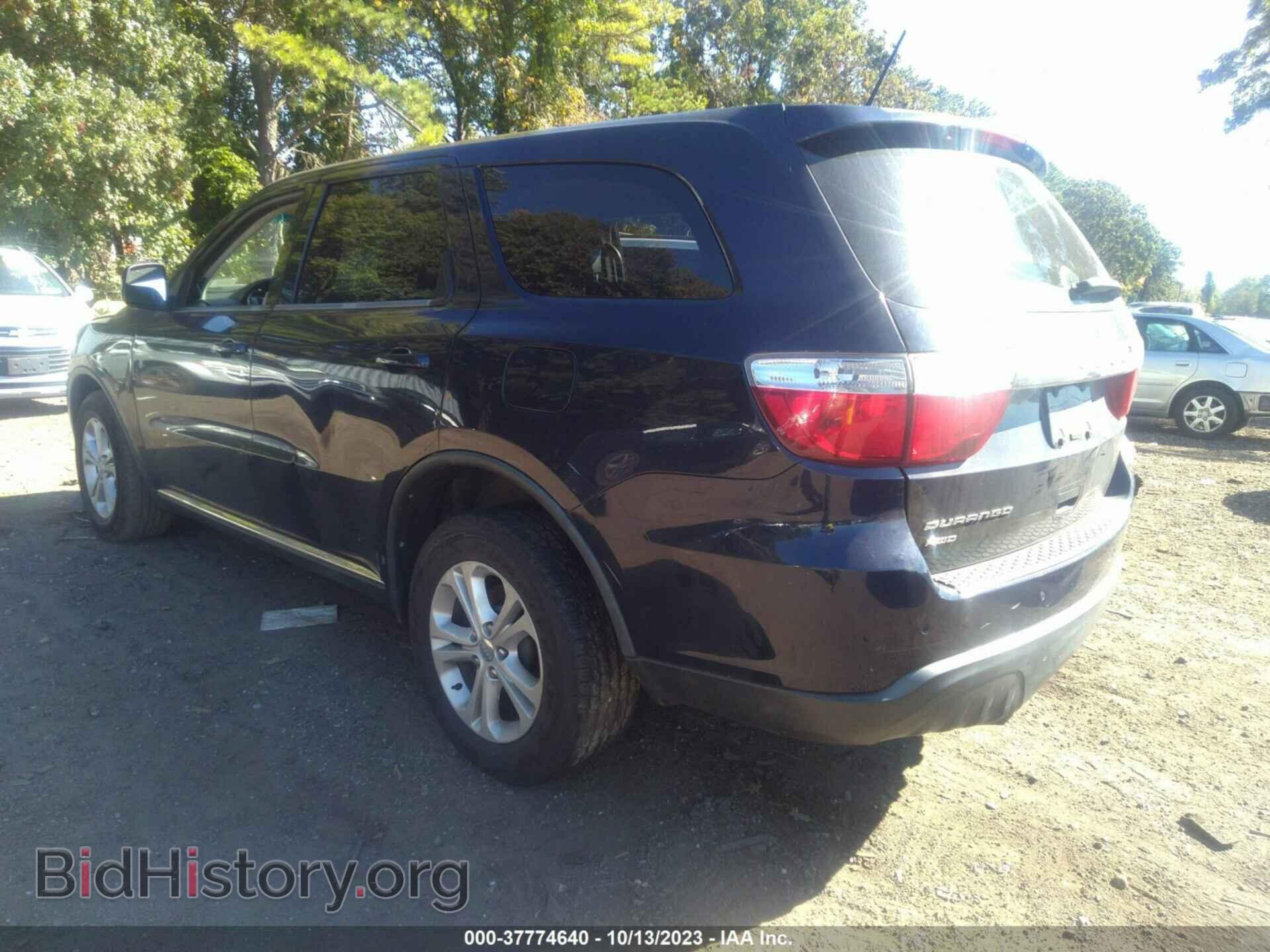 2013 DODGE DURANGO - VIN: 1C4RDJAG2DC512568 - Фото 3