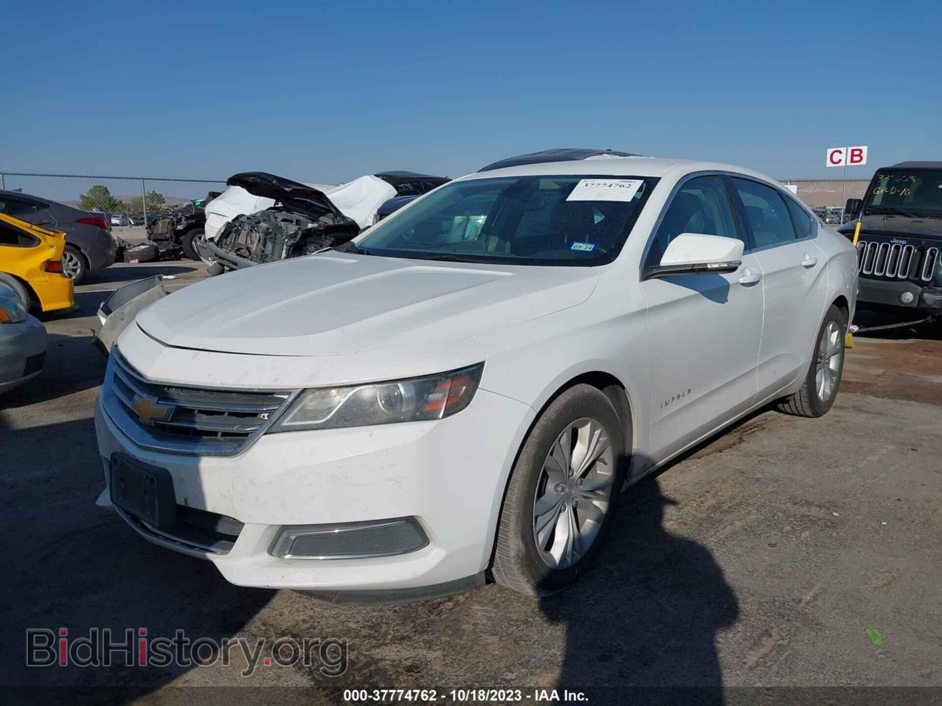 2014 CHEVROLET IMPALA - VIN: 2G1125S30E9126626 - Фото 2