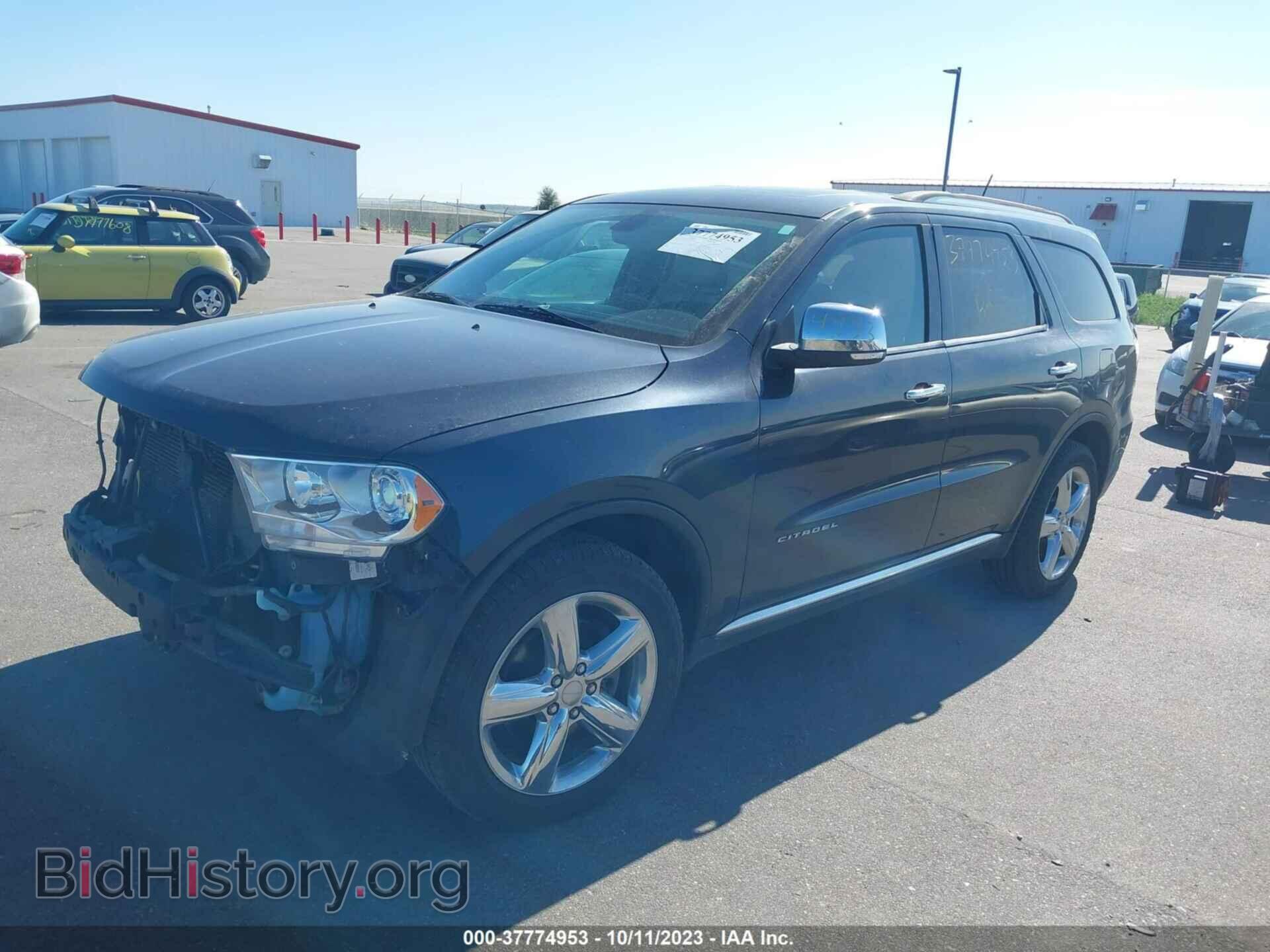2013 DODGE DURANGO - VIN: 1C4RDJEG1DC604975 - Фото 2