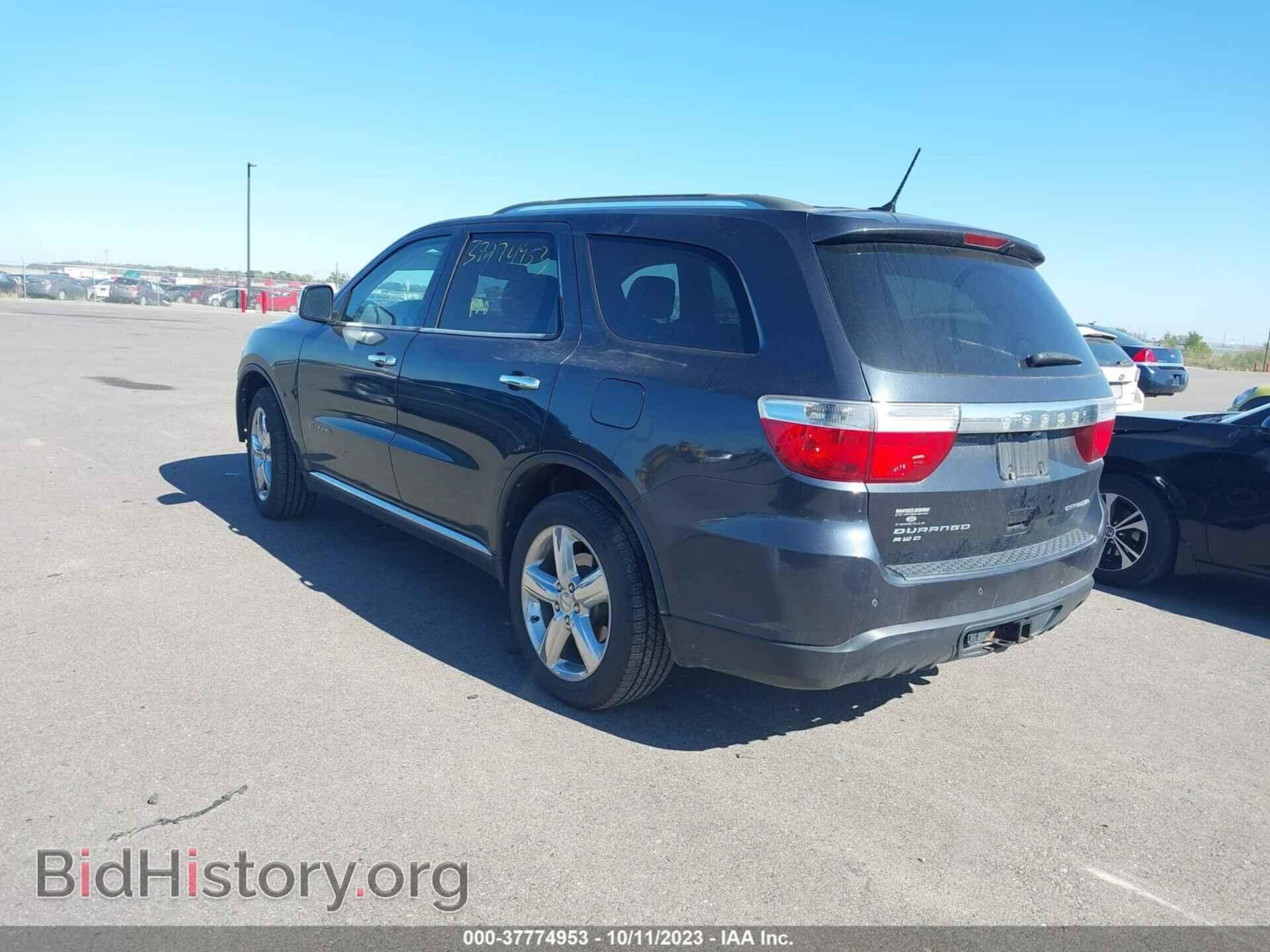2013 DODGE DURANGO - VIN: 1C4RDJEG1DC604975 - Фото 3