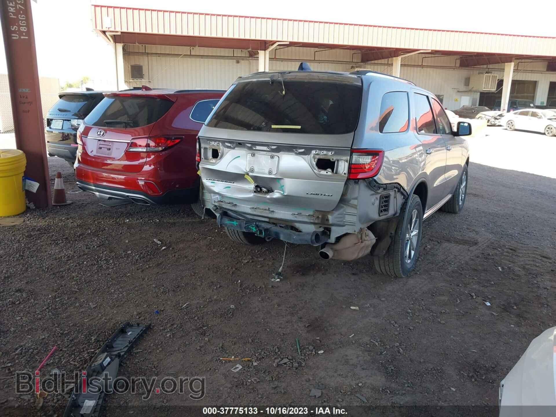 2014 DODGE DURANGO - VIN: 1C4RDJDG7EC450615 - Photo 4