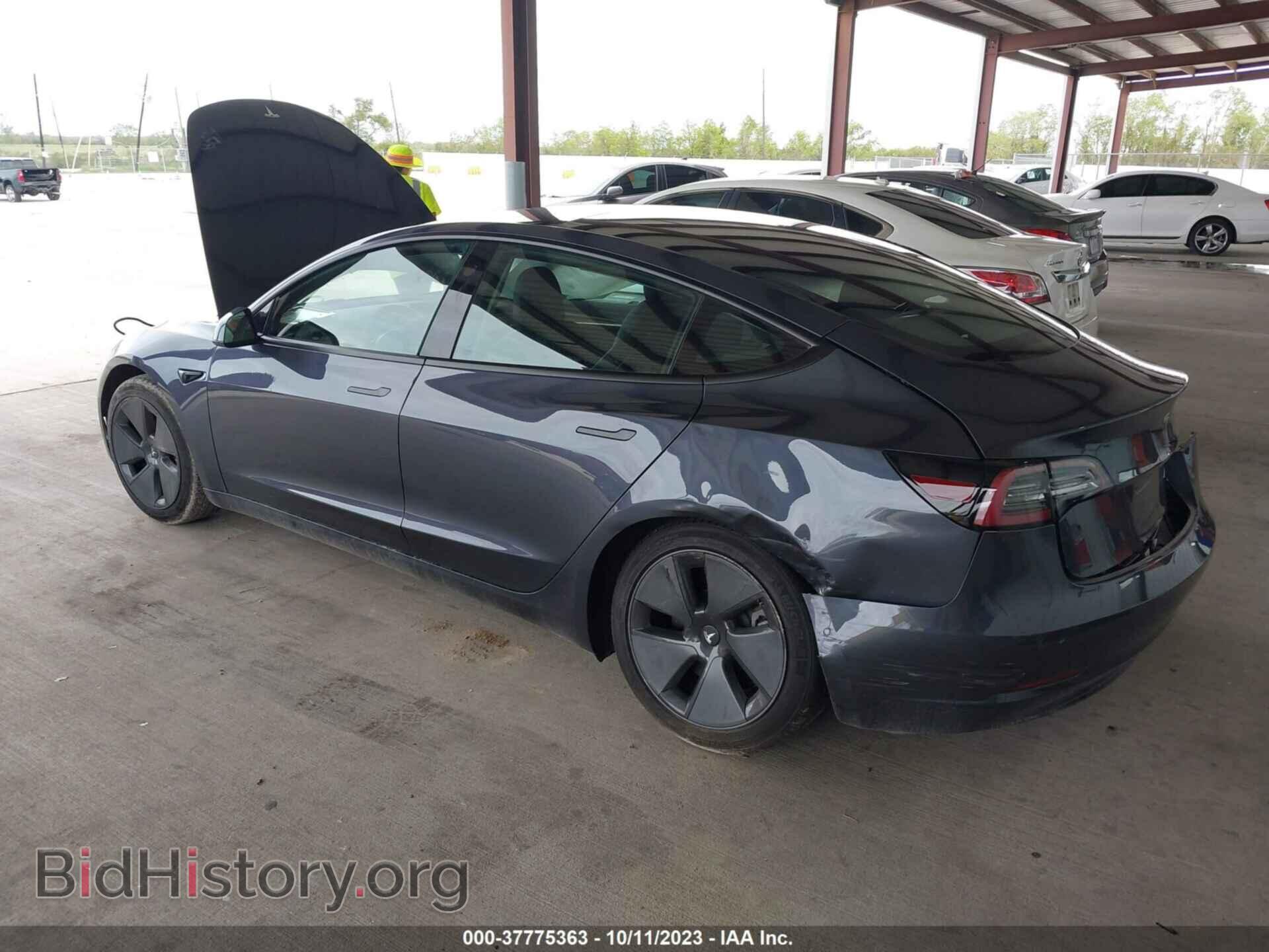 2022 TESLA MODEL 3 - VIN: 5YJ3E1EB2NF273643 - Фото 3