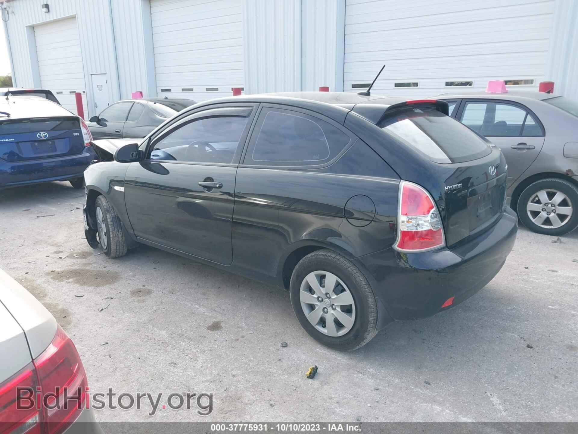 2009 HYUNDAI ACCENT - VIN: KMHCM36C59U124531 - Фото 3