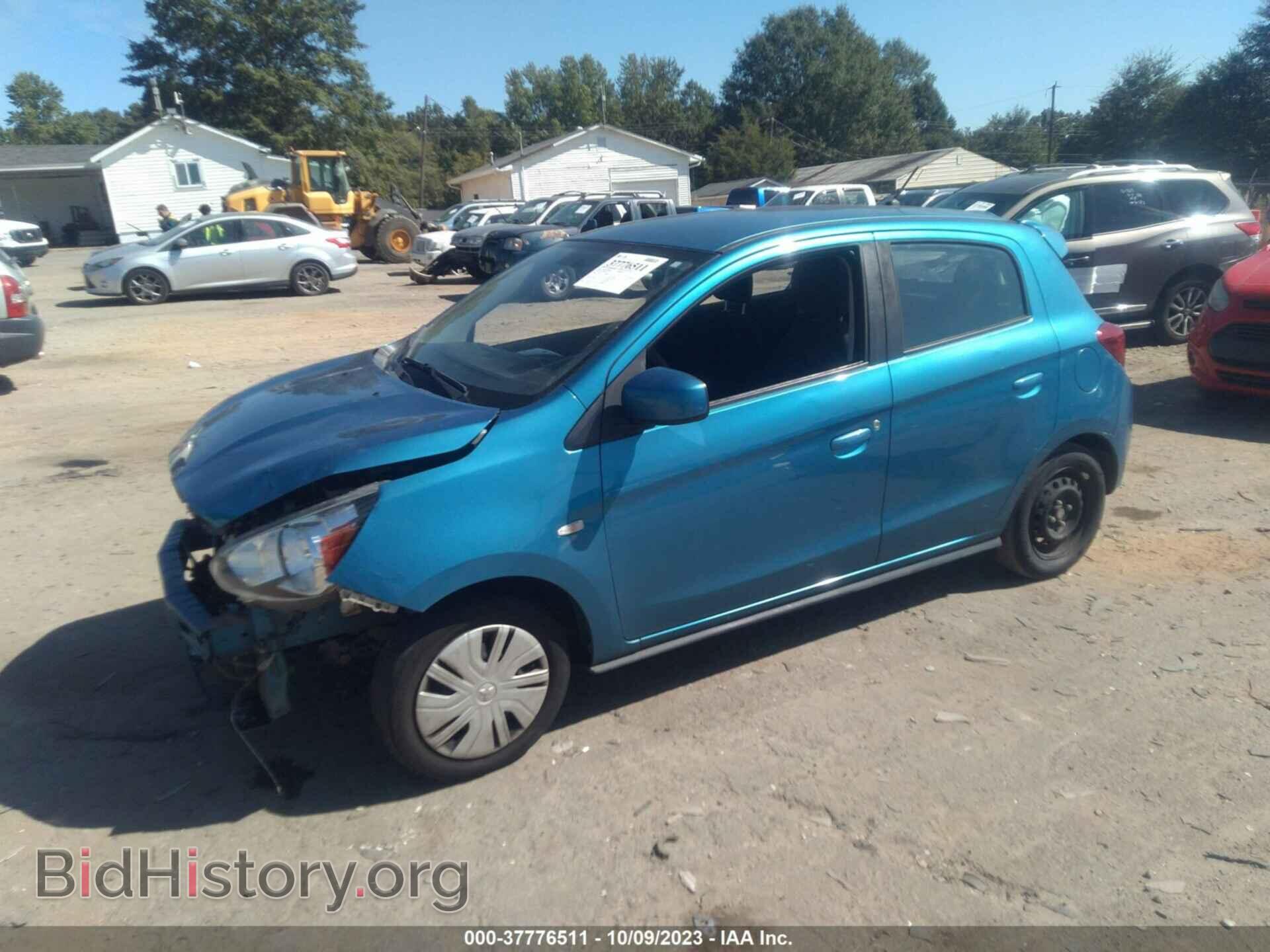 2019 MITSUBISHI MIRAGE - VIN: ML32A3HJ2KH008998 - Фото 2