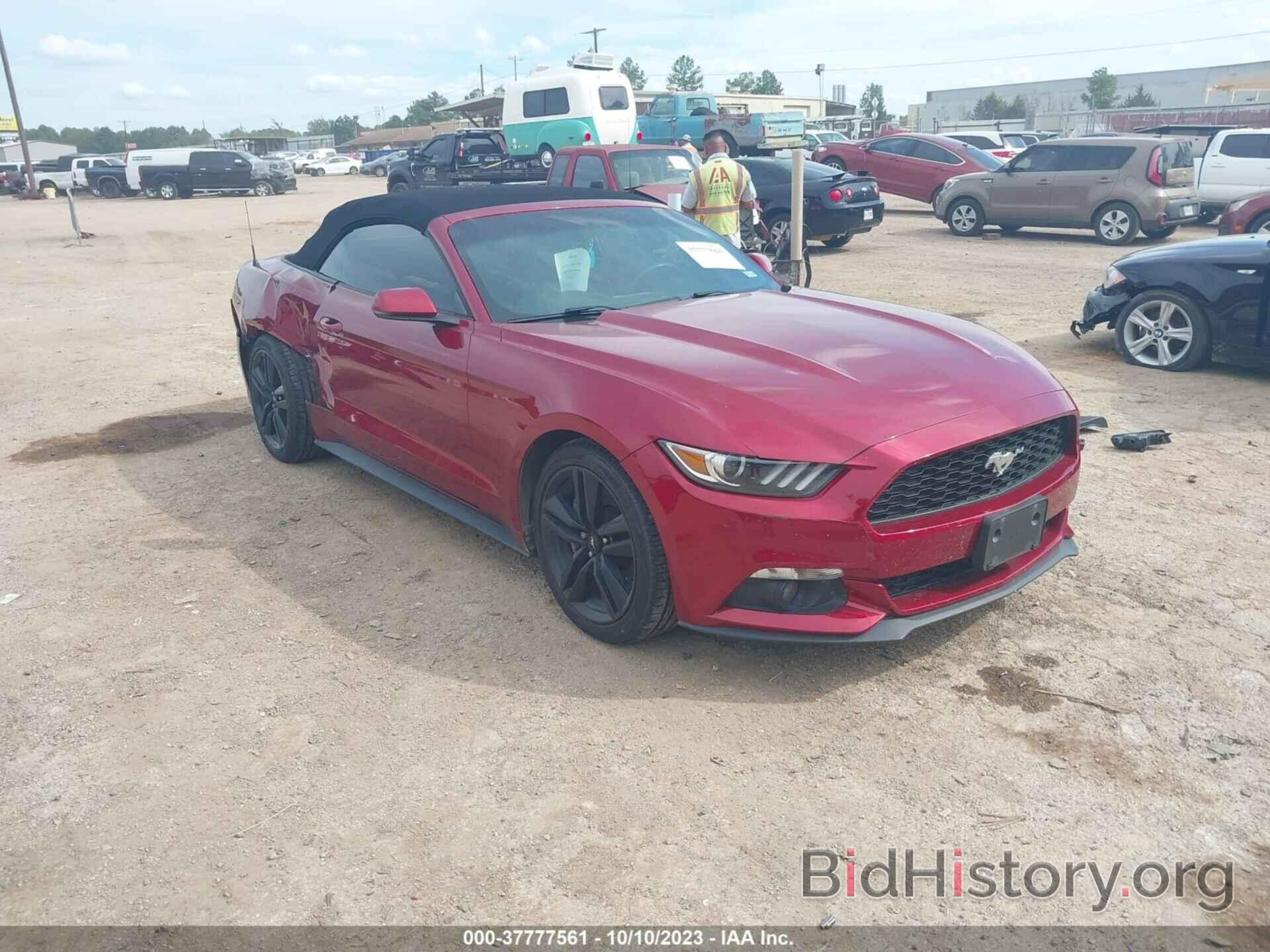 Photo 1FATP8UH8H5213533 - FORD MUSTANG 2017