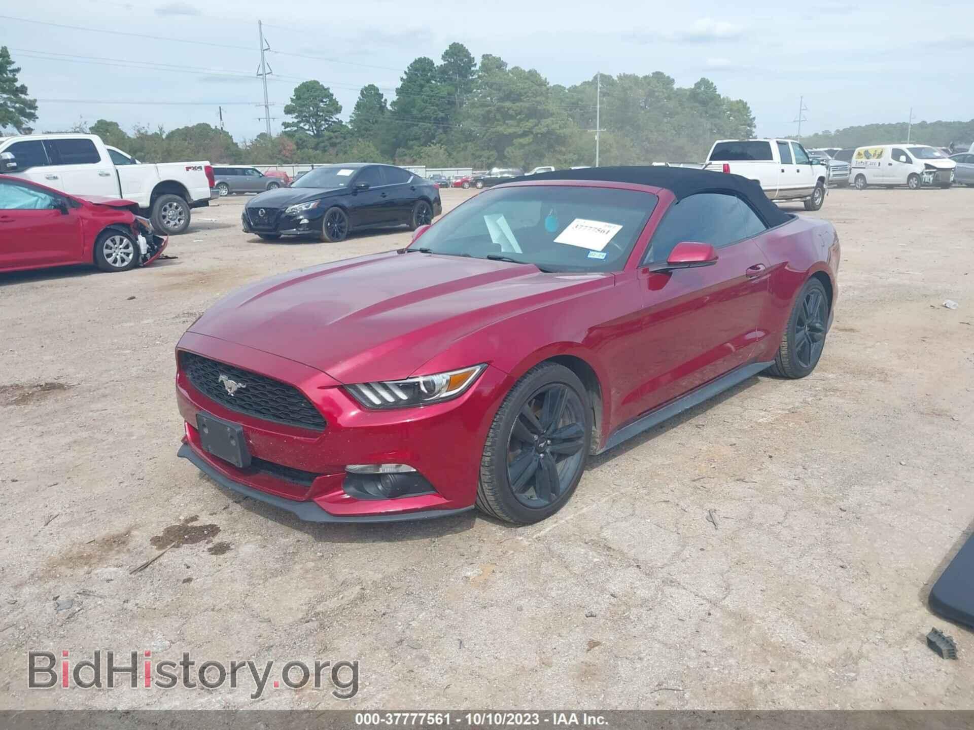 2017 FORD MUSTANG - VIN: 1FATP8UH8H5213533 - Фото 2