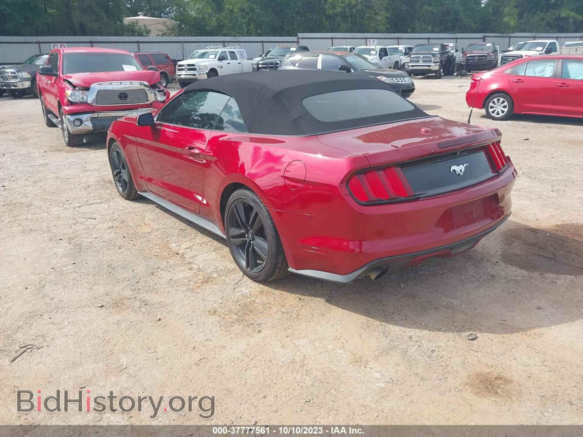 2017 FORD MUSTANG - VIN: 1FATP8UH8H5213533 - Фото 3