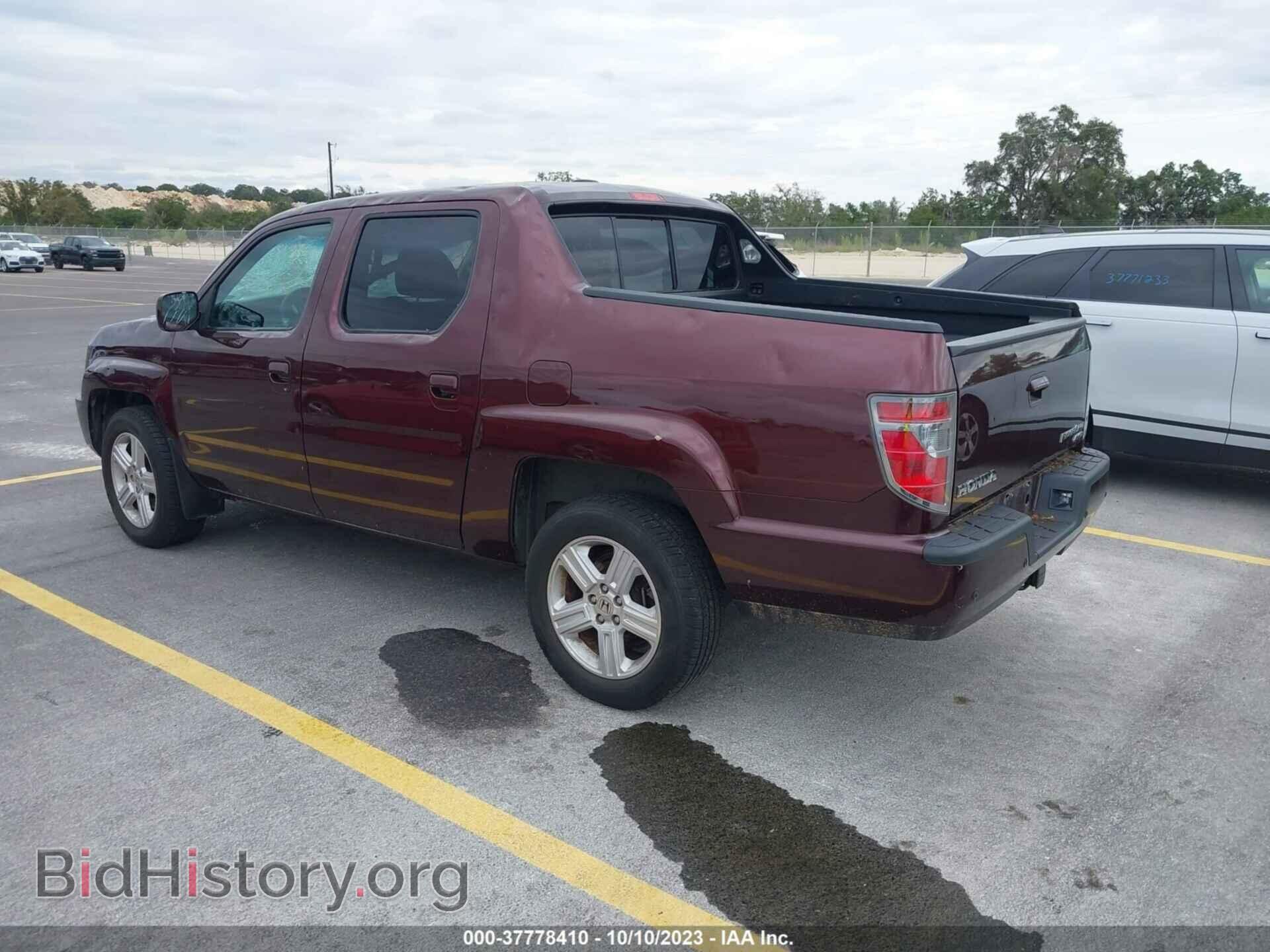 2012 HONDA RIDGELINE - VIN: 5FPYK1F54CB459101 - Фото 3