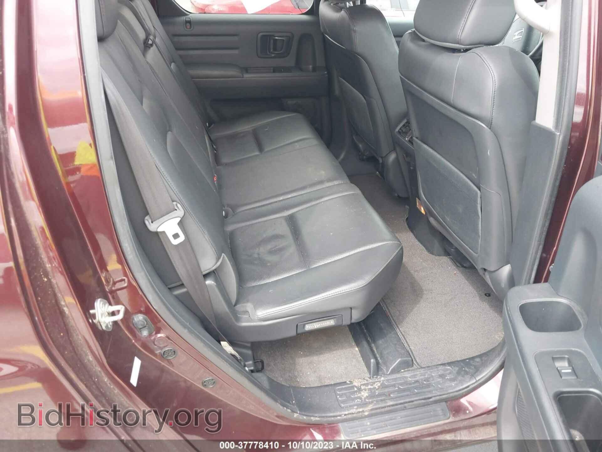 2012 HONDA RIDGELINE - VIN: 5FPYK1F54CB459101 - Фото 8