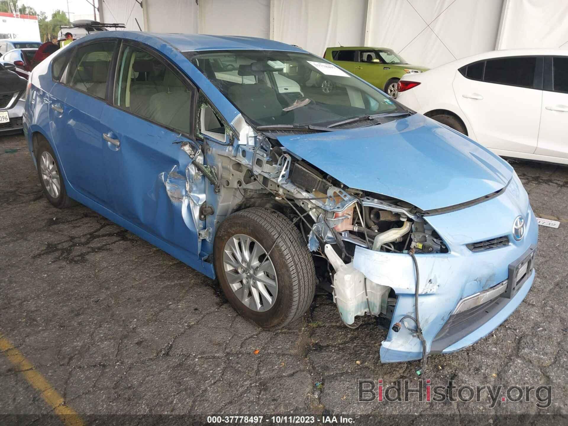 Photo JTDKN3DP9C3026344 - TOYOTA PRIUS PLUG-IN 2012