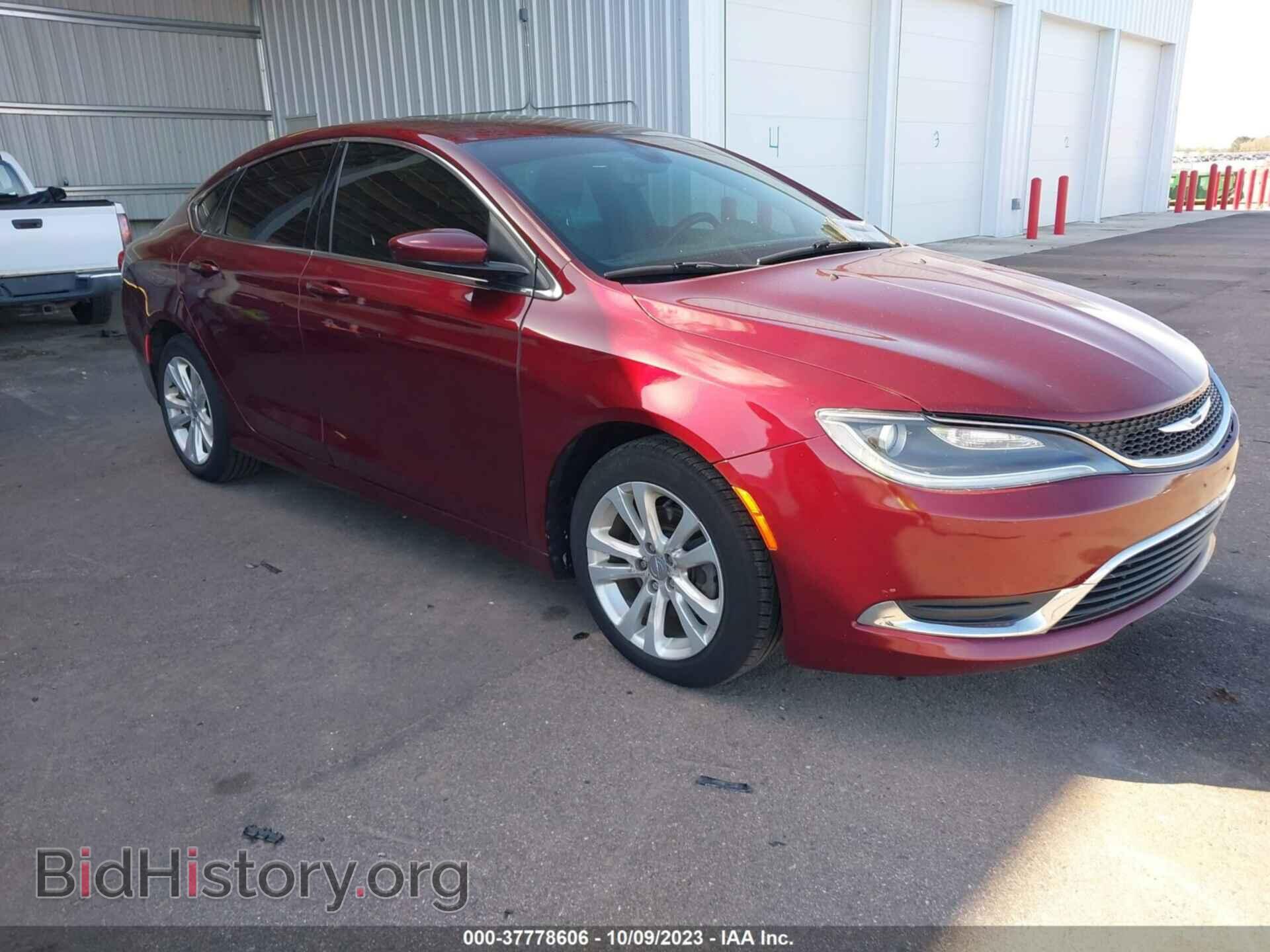 Фотография 1C3CCCAB0GN170432 - CHRYSLER 200 2016