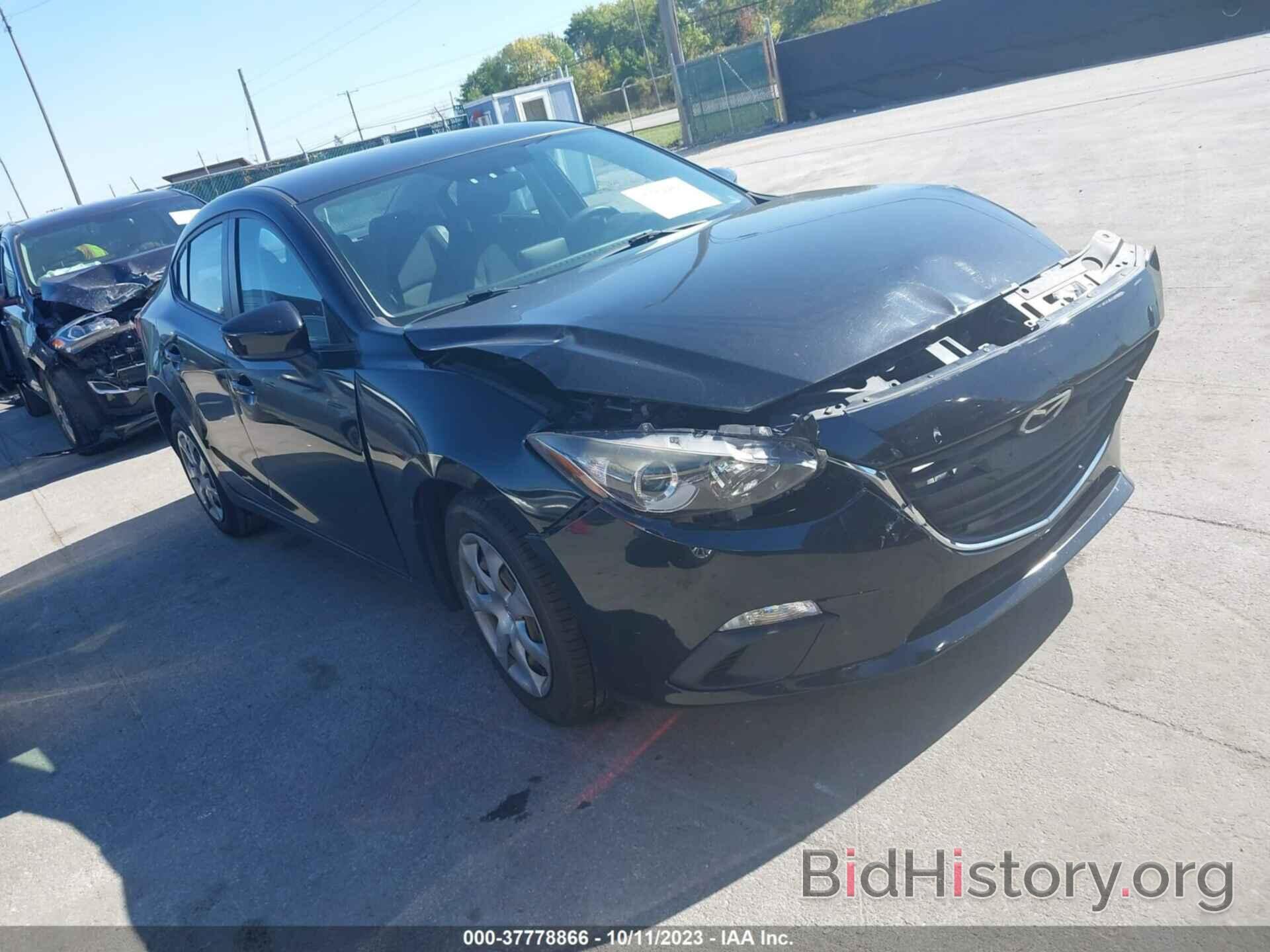 Photo JM1BM1T71G1329225 - MAZDA MAZDA3 2016