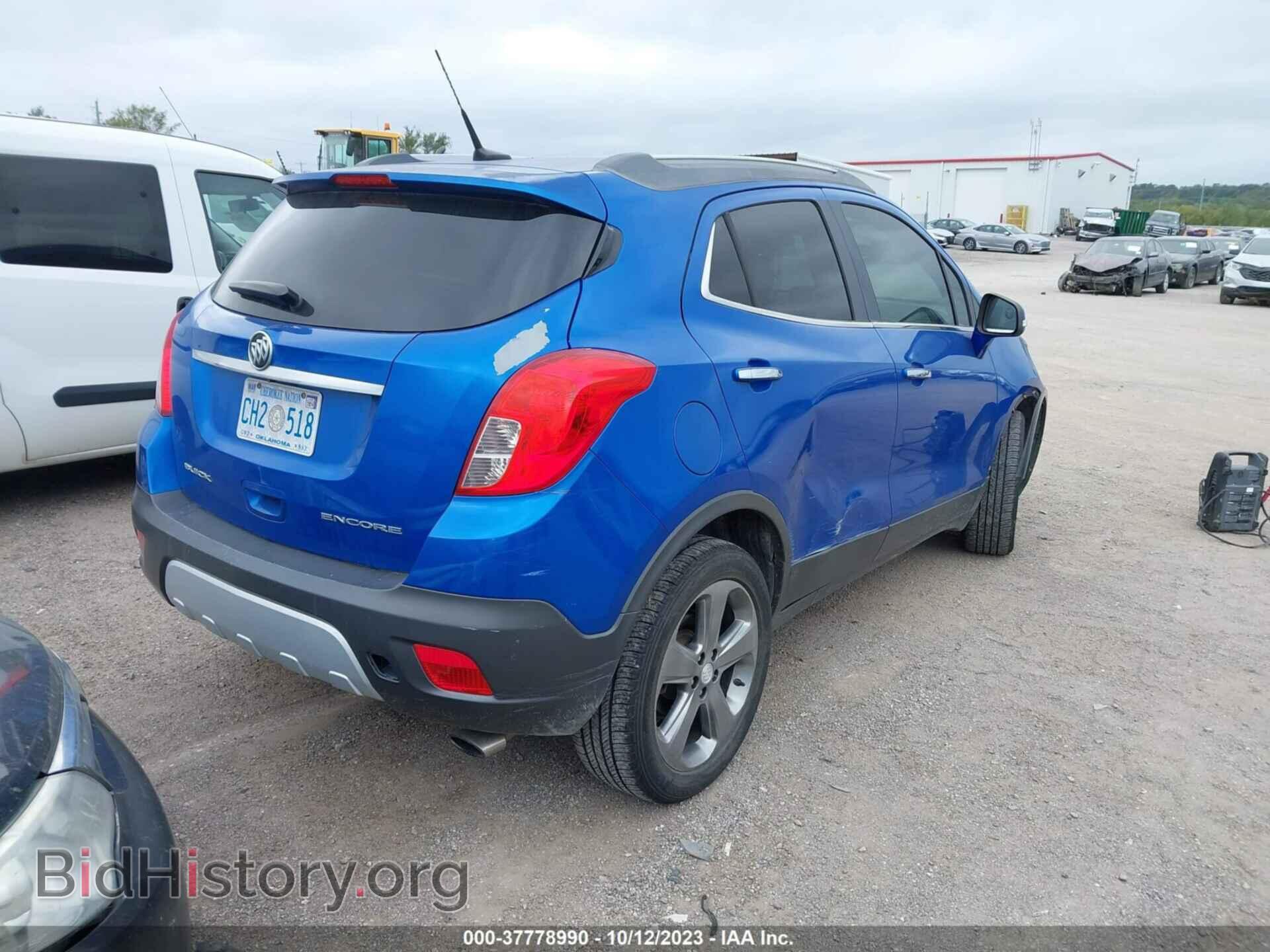 2014 BUICK ENCORE - VIN: KL4CJASB5EB781098 - Фото 4
