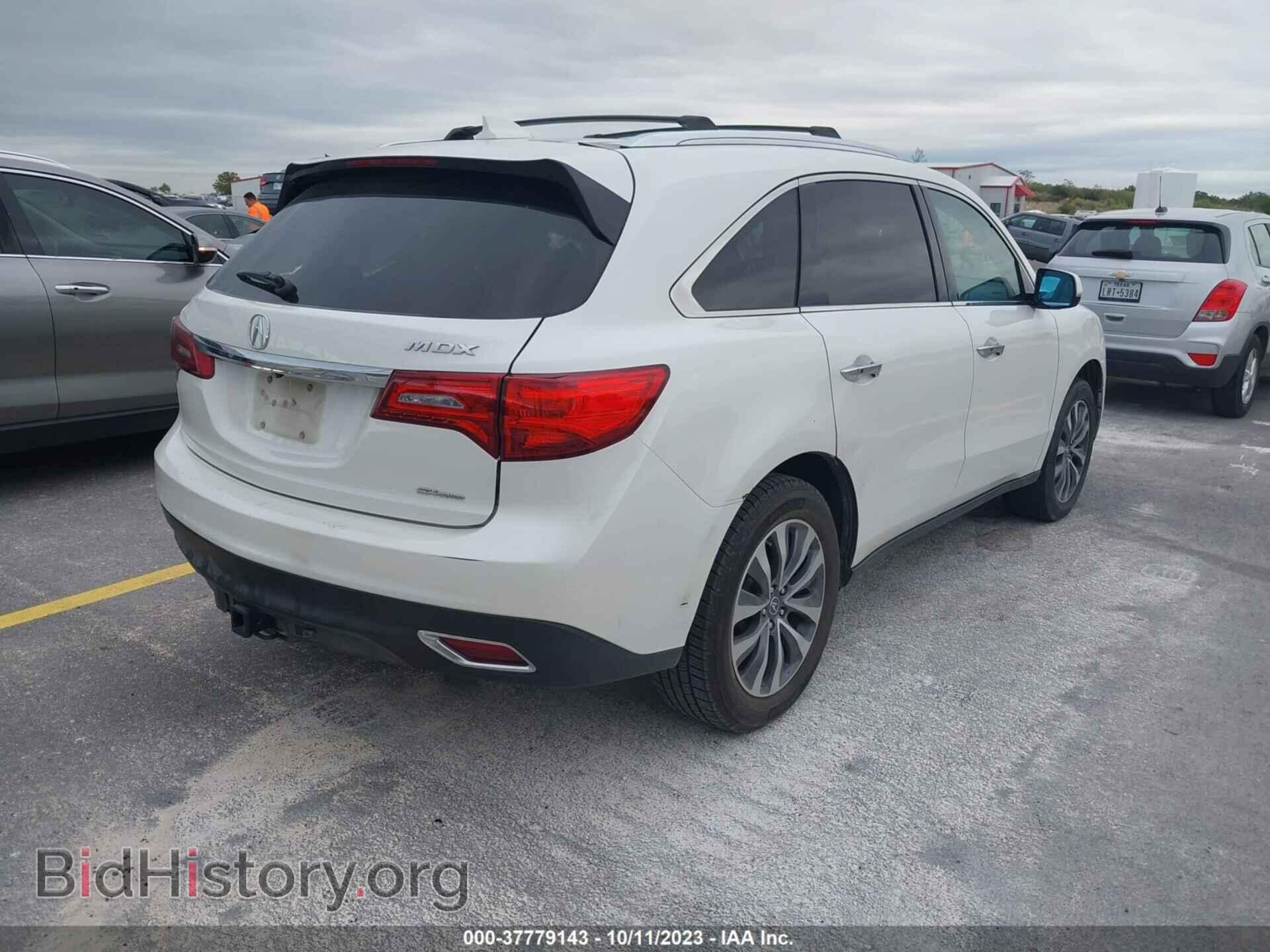 2014 ACURA MDX - VIN: 5FRYD4H60EB048497 - Фото 4