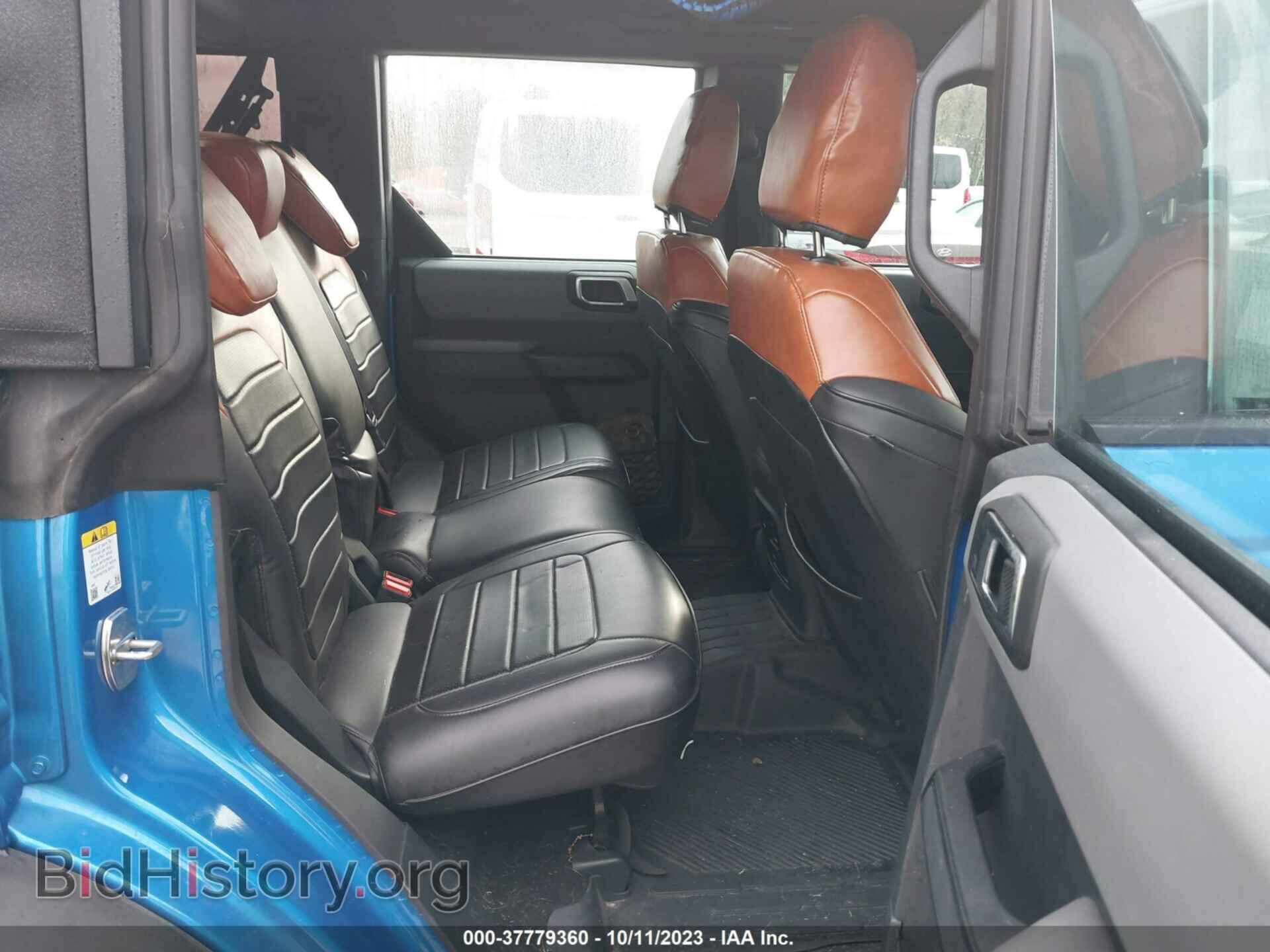2023 FORD BRONCO - VIN: 1FMDE5DH2PLB06275 - Photo 8