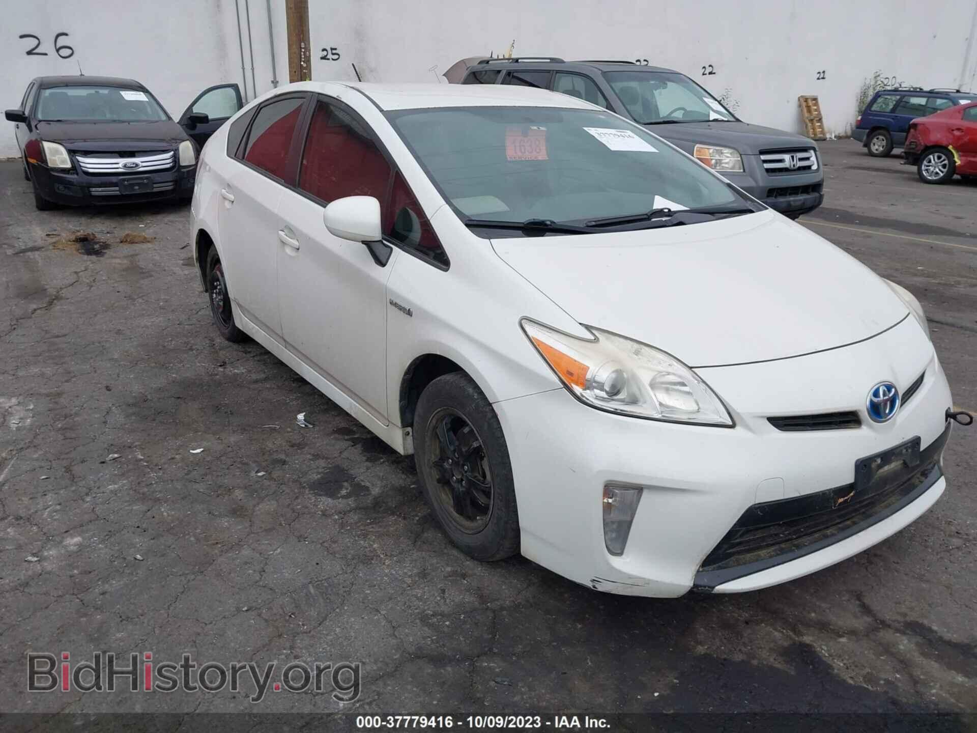 Фотография JTDKN3DU2E0367823 - TOYOTA PRIUS 2014