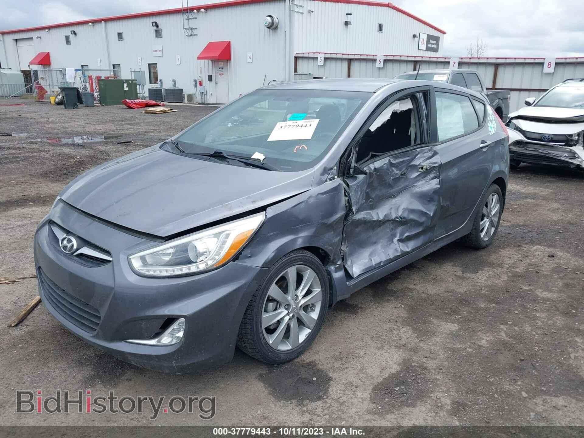 2014 HYUNDAI ACCENT - VIN: KMHCU5AEXEU153893 - Фото 2