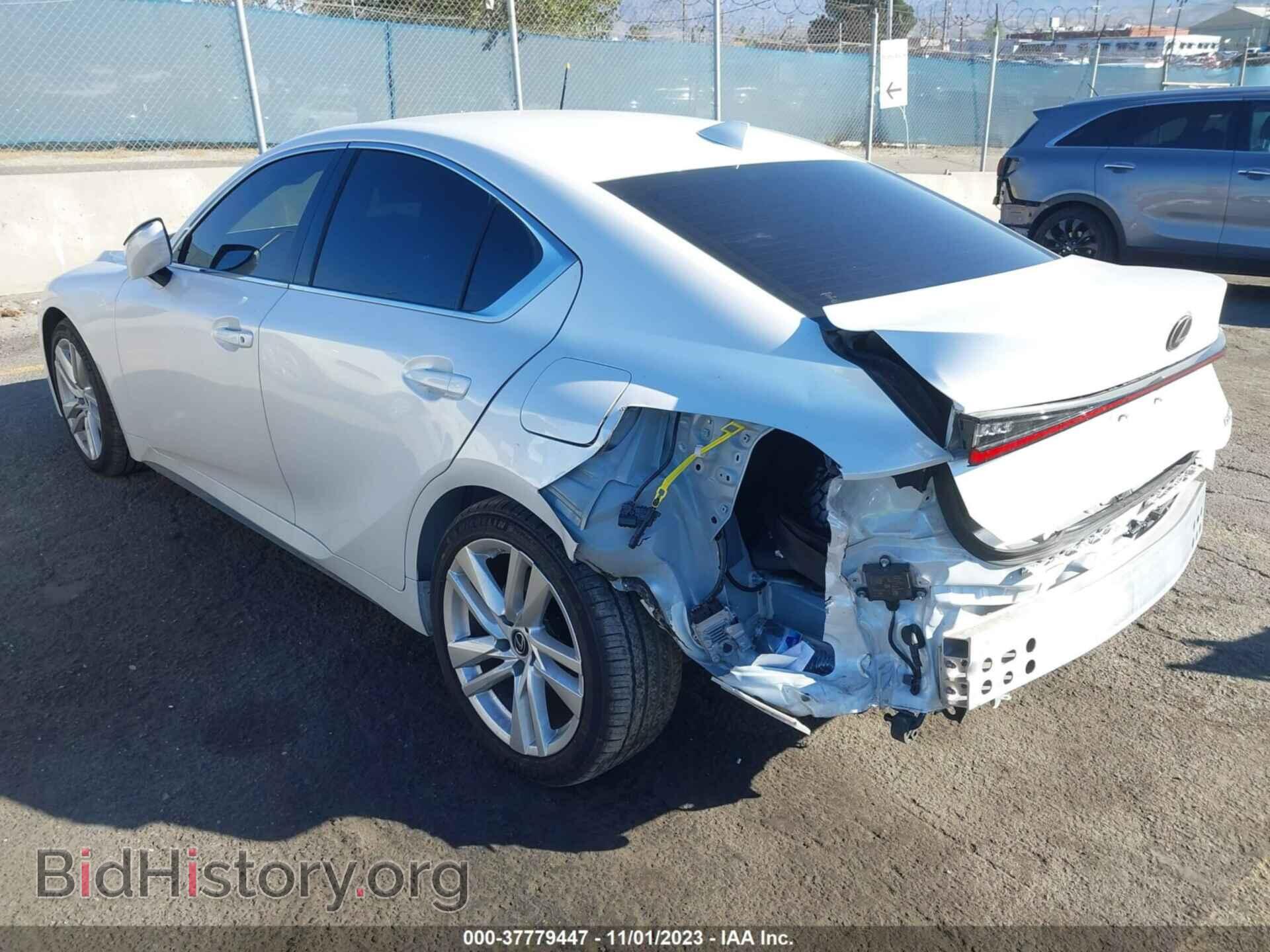 2022 LEXUS IS - VIN: JTHAA1D20N5122160 - Фото 3